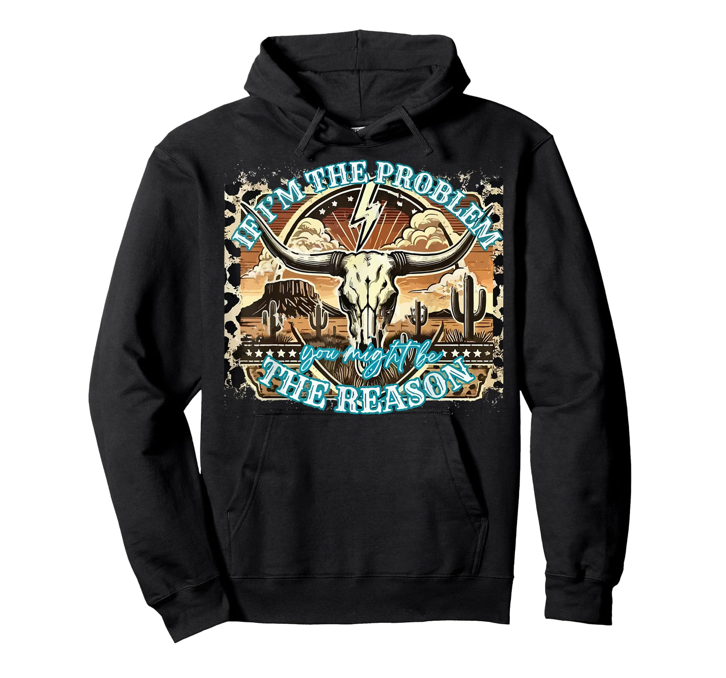 If The Problem Vintage Then You Might Be The Reason Cowgirl T-Shirt
