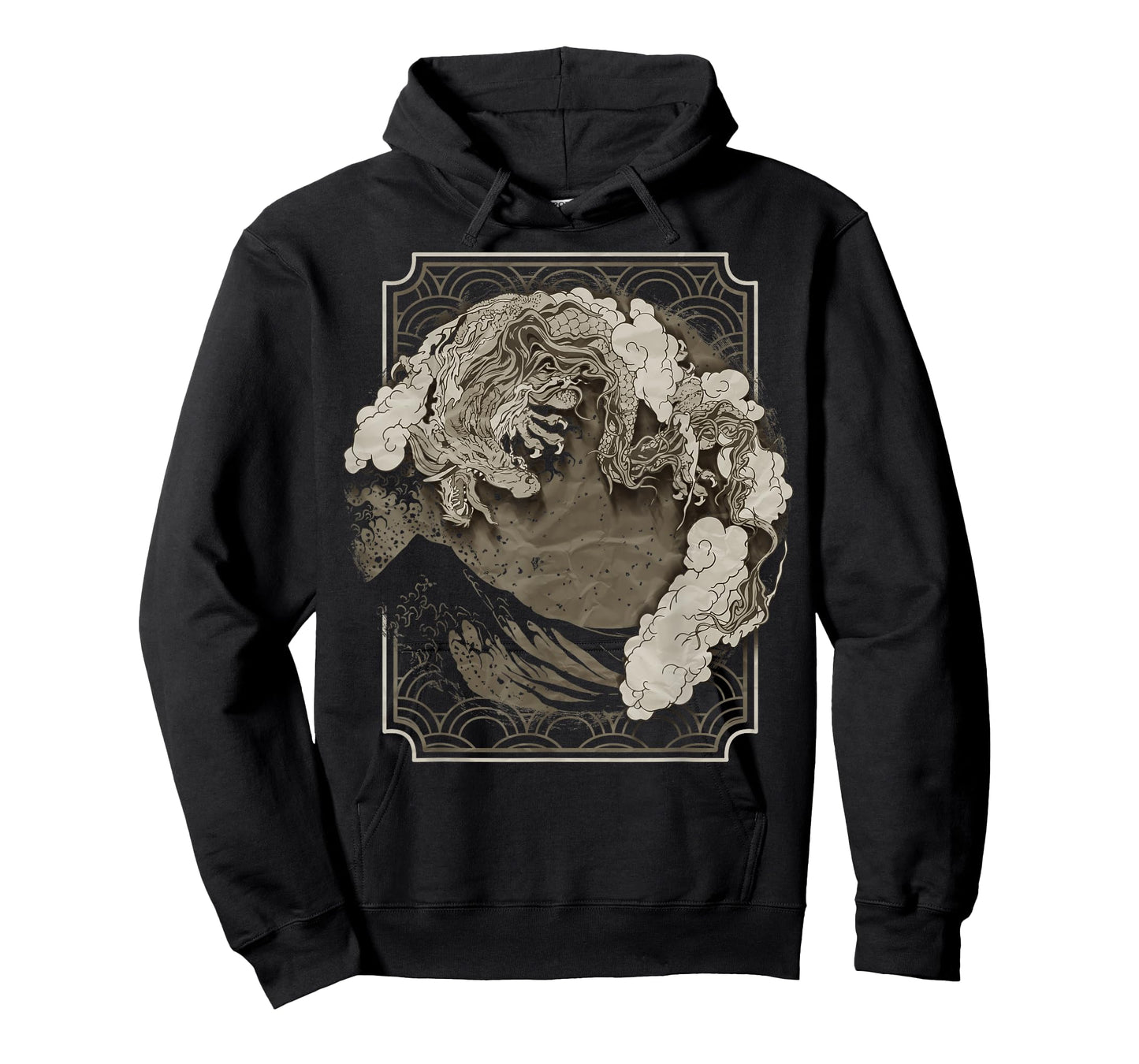 Anime Japanese Dragon Tiger Aesthetic Manga Japanese Art T-Shirt