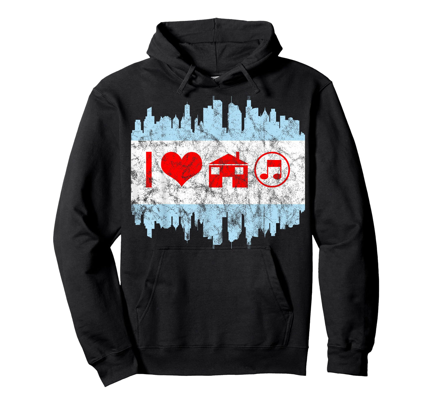 Chicago House Music DJ Flag T-Shirt