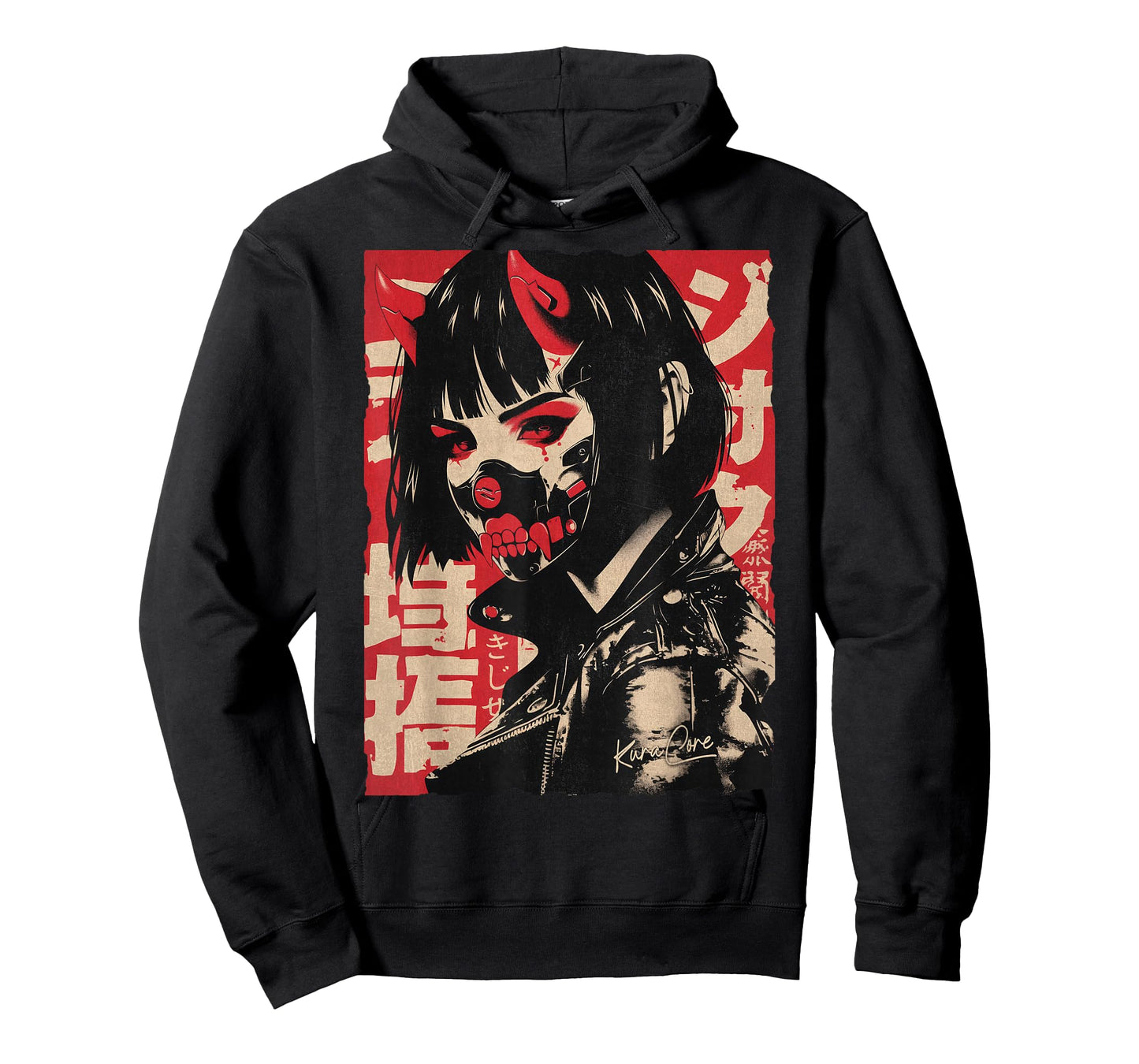 Japan Streetwear Cyberpunk Y2K Techwear Retro Manga Anime T-Shirt