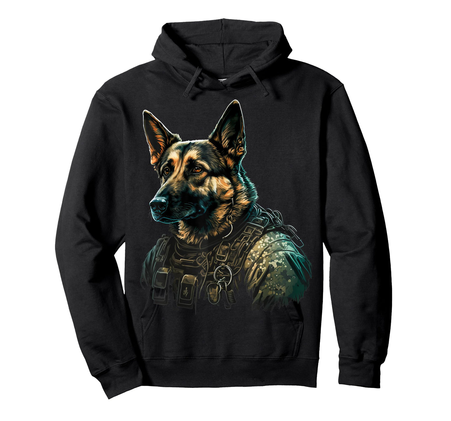 Soldier German Shepherd Army Military German Shepherd T-Shirt