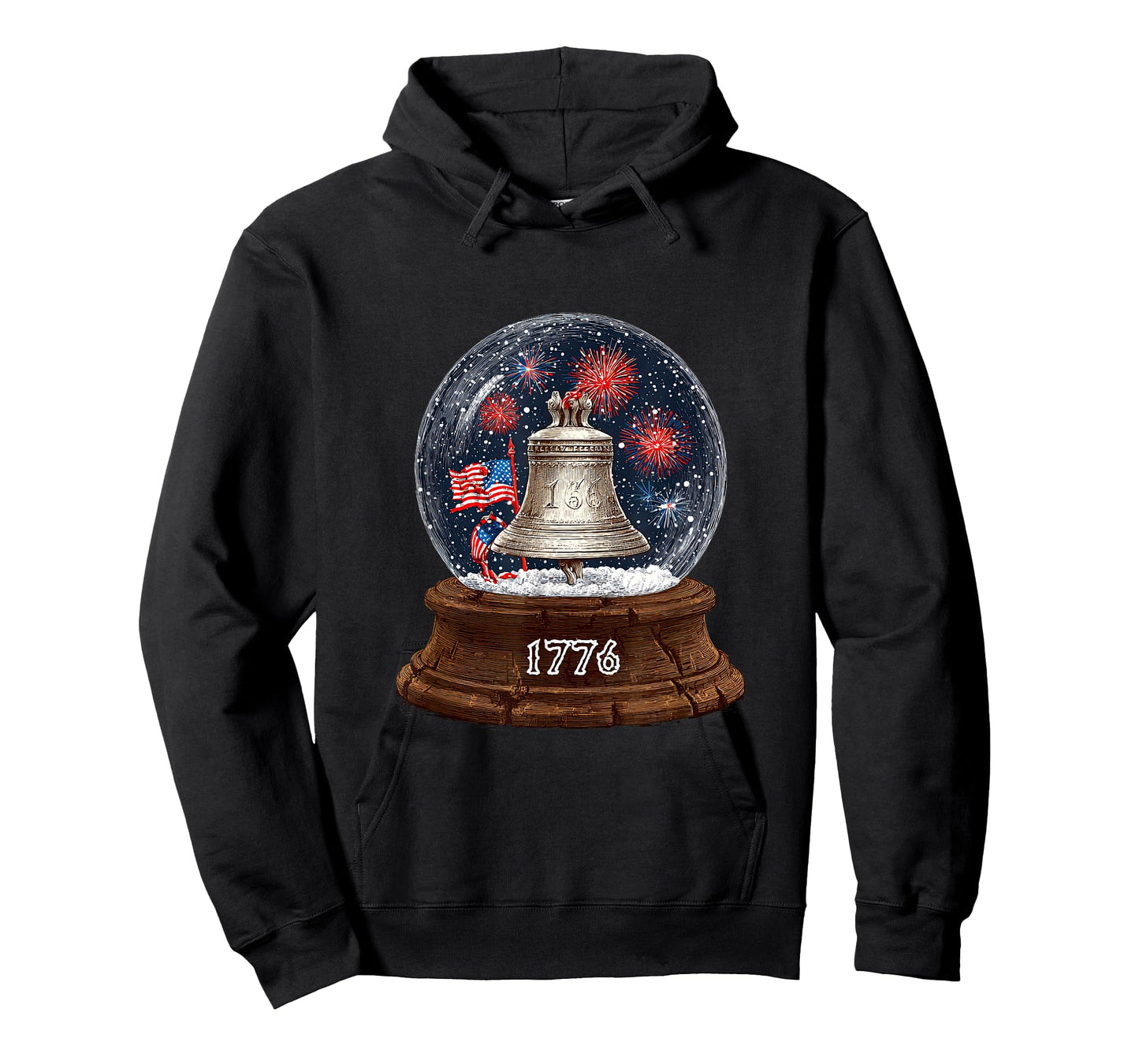 Liberty Bell for Freedom Snow Globe Lovers T-Shirt