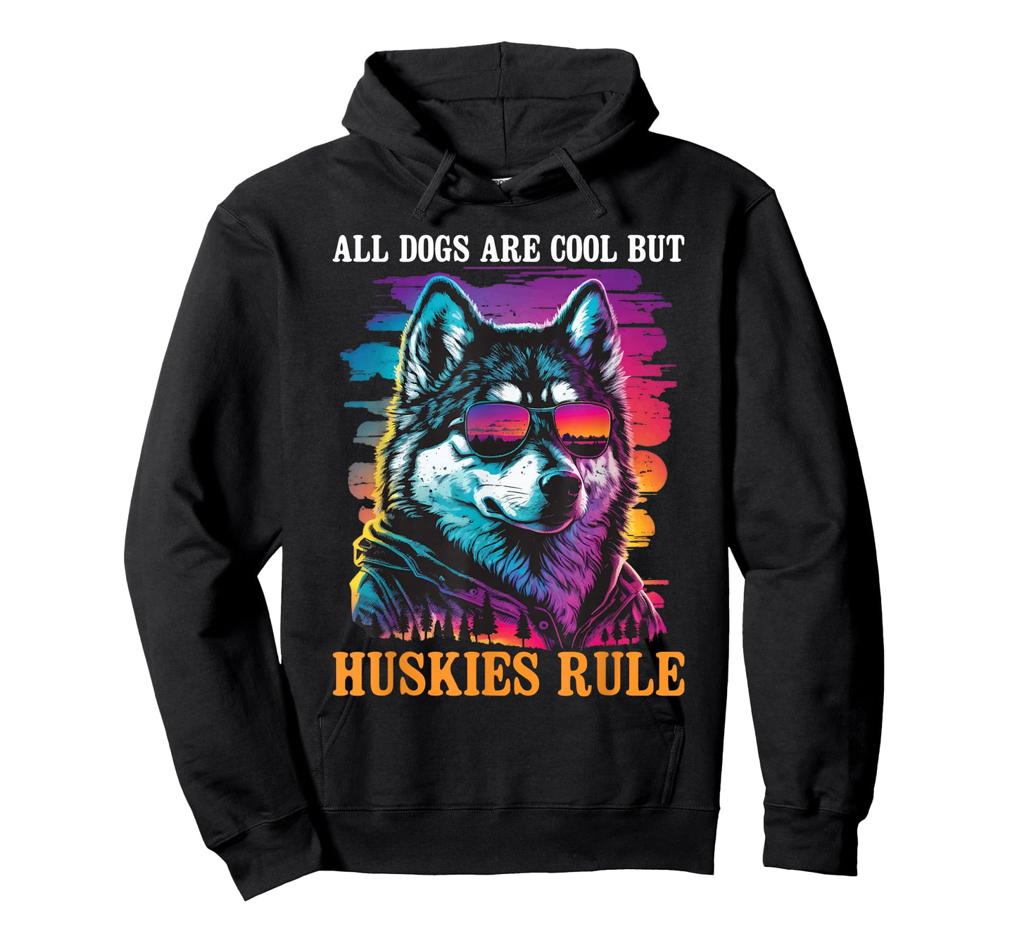 All Dogs are Cool But Huskies Rule - Siberian Husky Dog Love T-Shirt