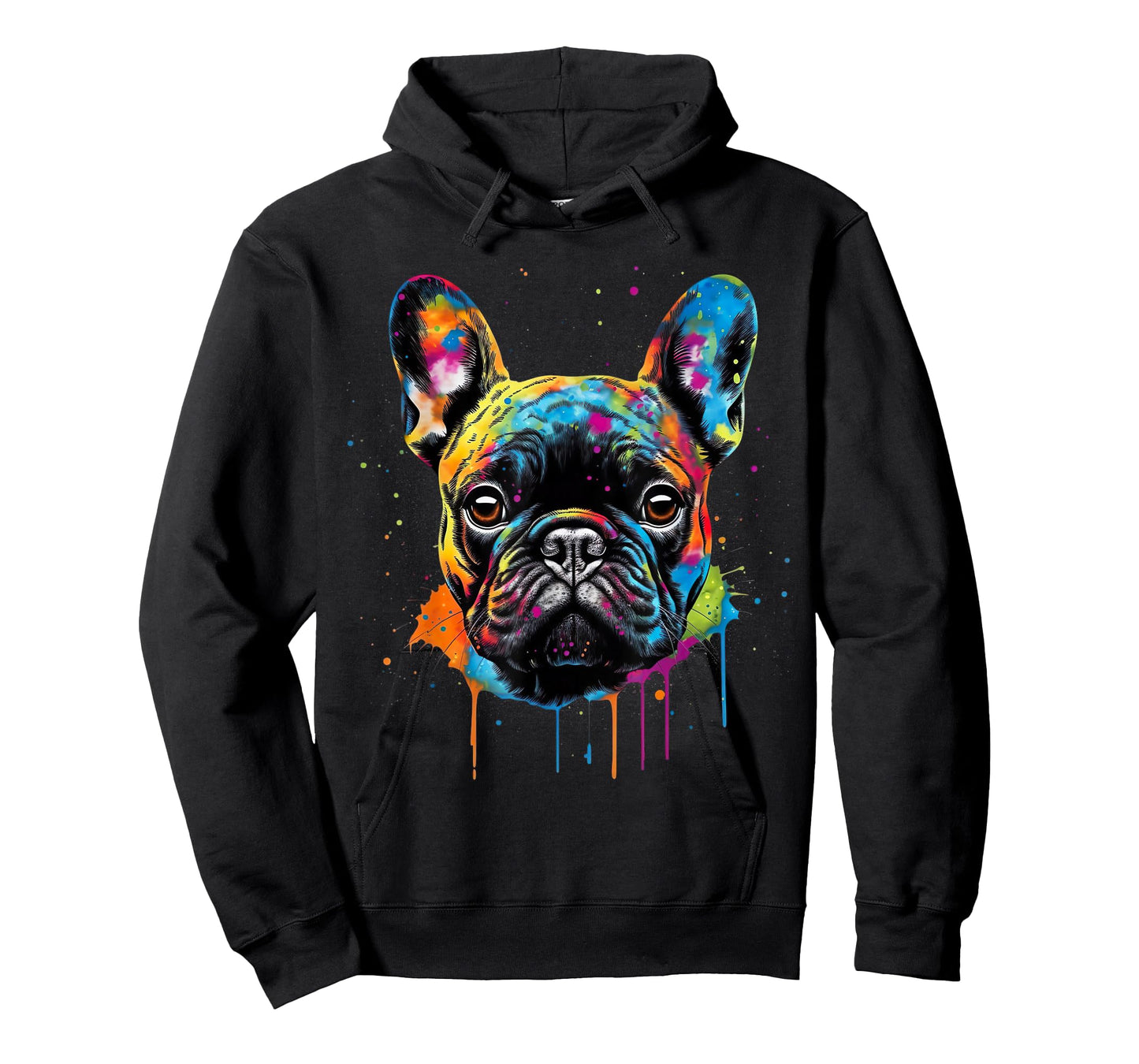 Proud to Be A Frenchie Lover Colorful Frenchie Dog Lover T-Shirt