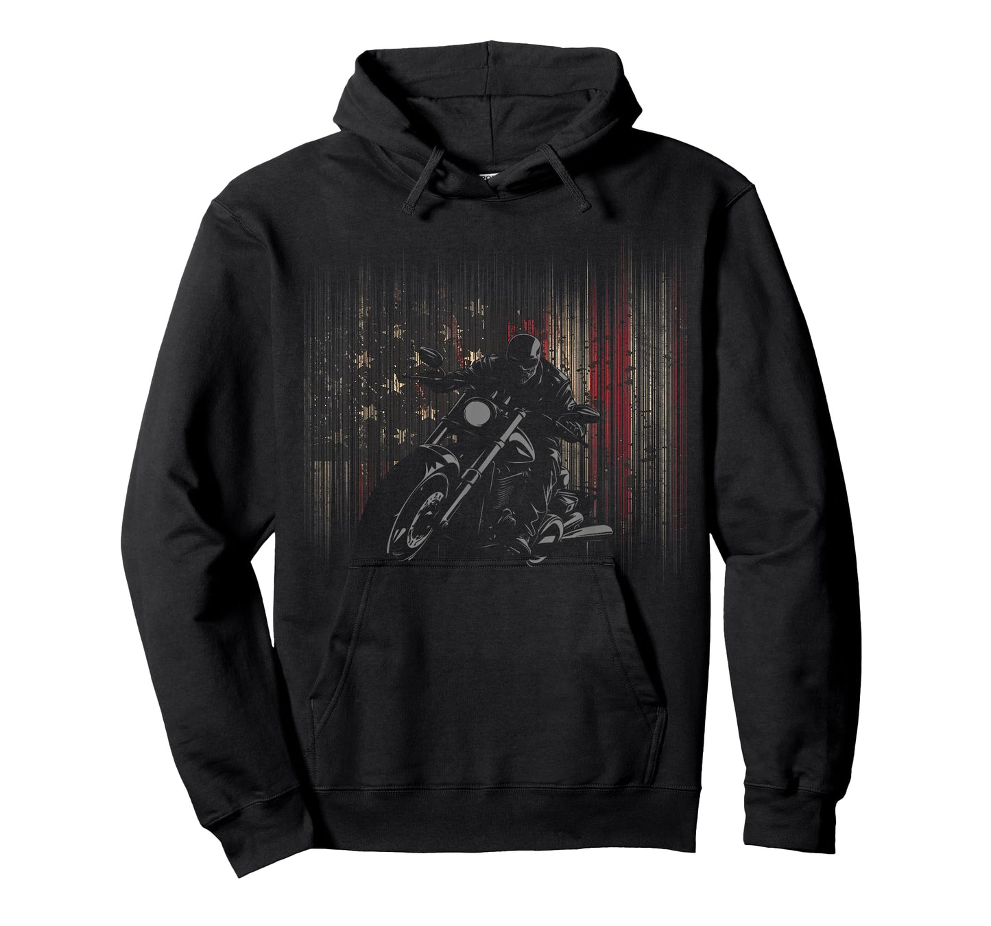 American Flag Motorcycle T-Shirt