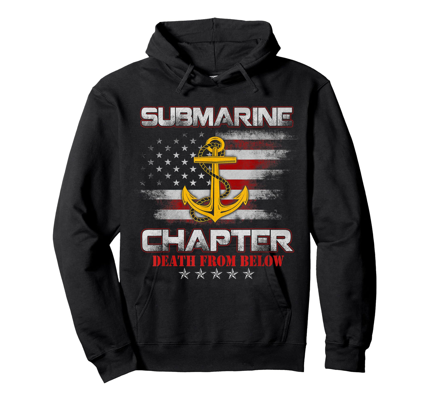 U.S Submarine Chapter Veteran Death From Below Submariner T-Shirt