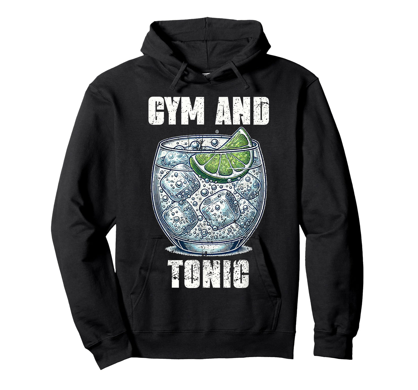 Funny Workout Pun Gym And Tonic Humor Exercise Fitness T-Shirt
