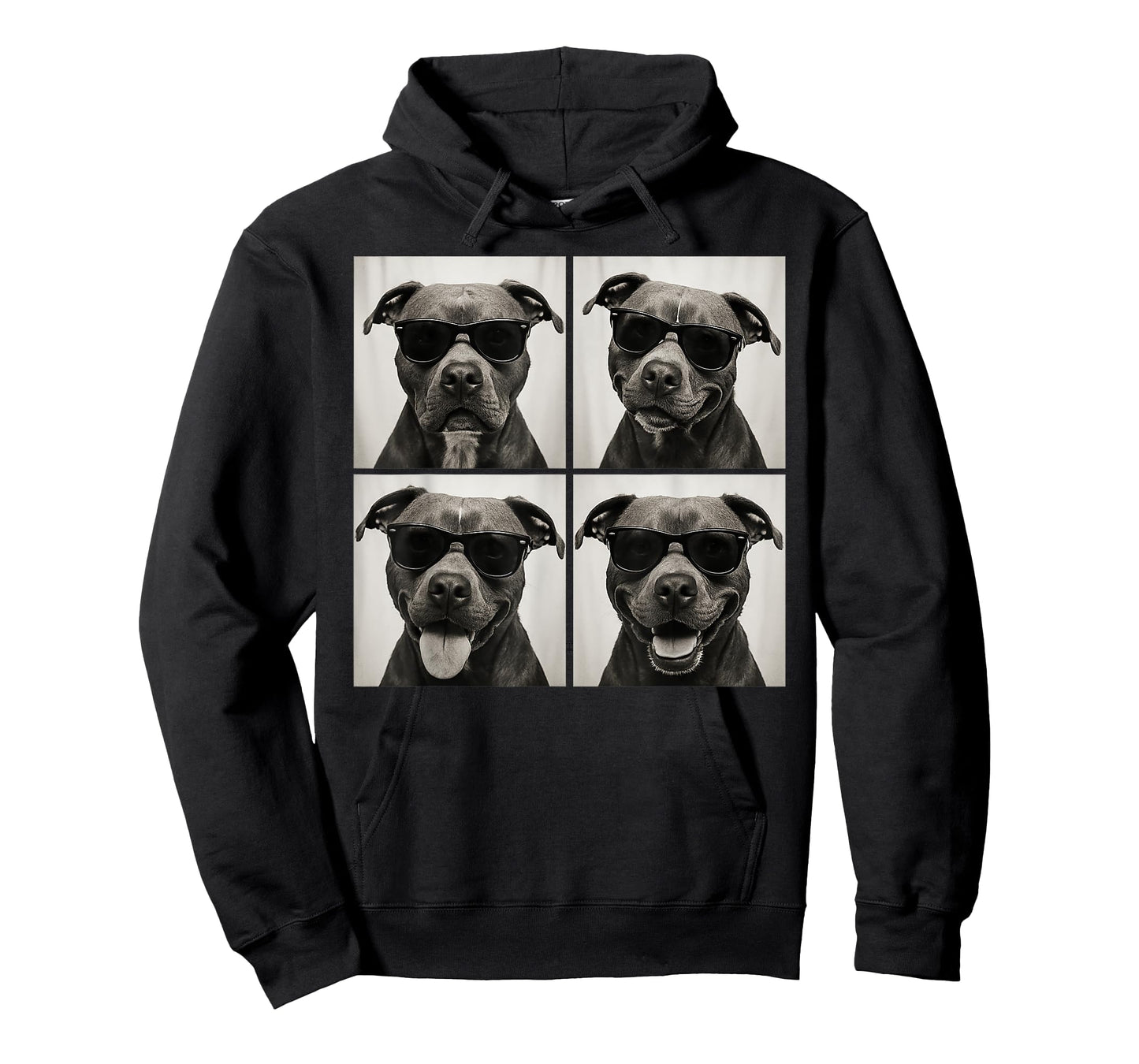 Funny Pit Bull Lover Cute Pittie Dog Photo Booth T-Shirt for Men Women Kids