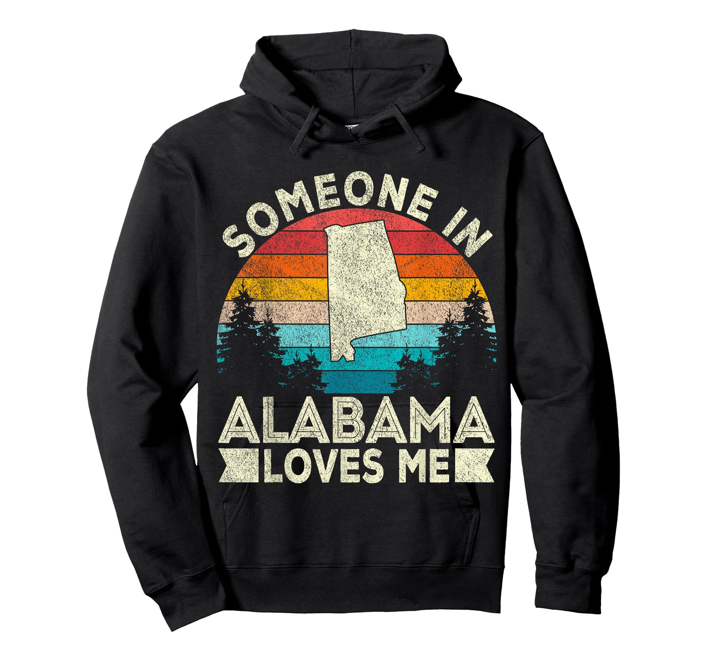 Someone In Alabama Loves Me Retro Alabama T-Shirt