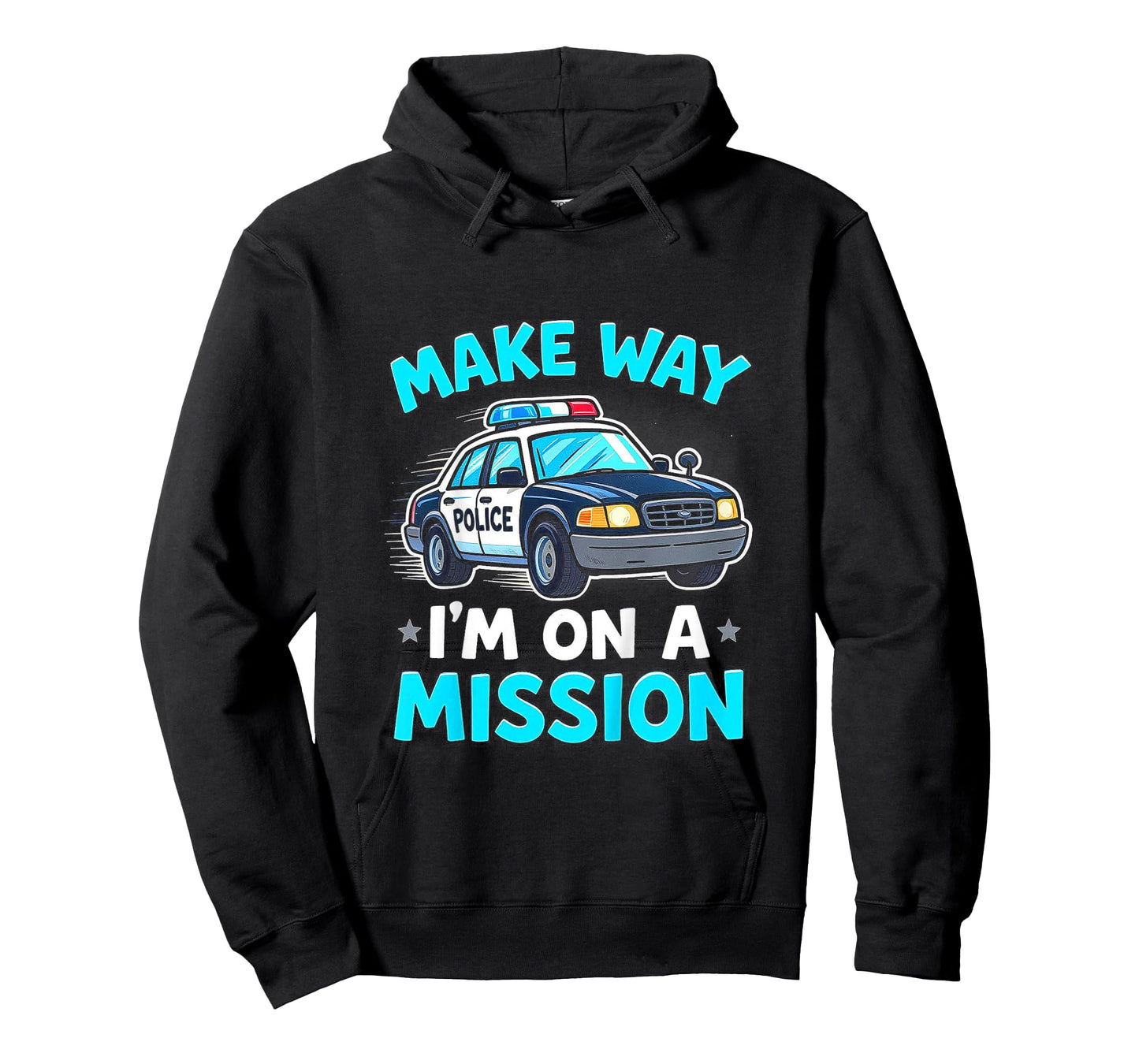 Toddler Police Car Funny Cop Kid T-Shirt