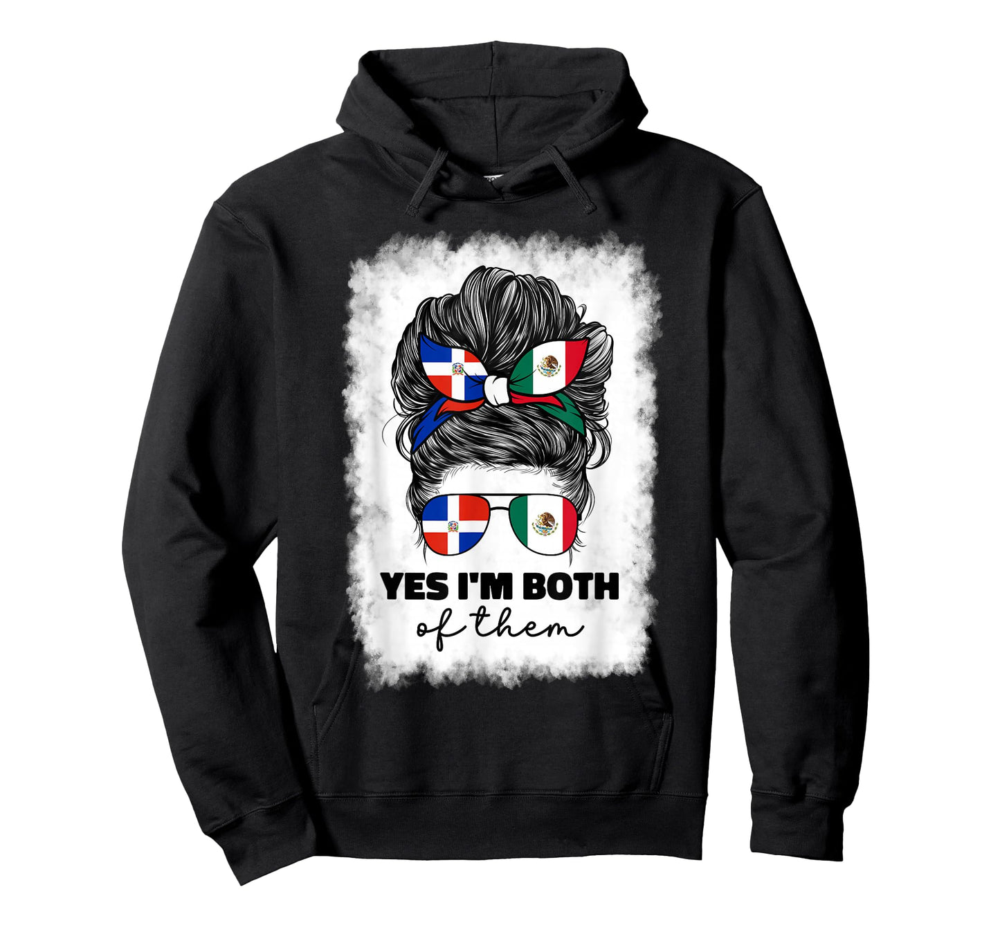 Half Mexican And Dominican Mexico Dominicana Flag Girl Girls T-Shirt