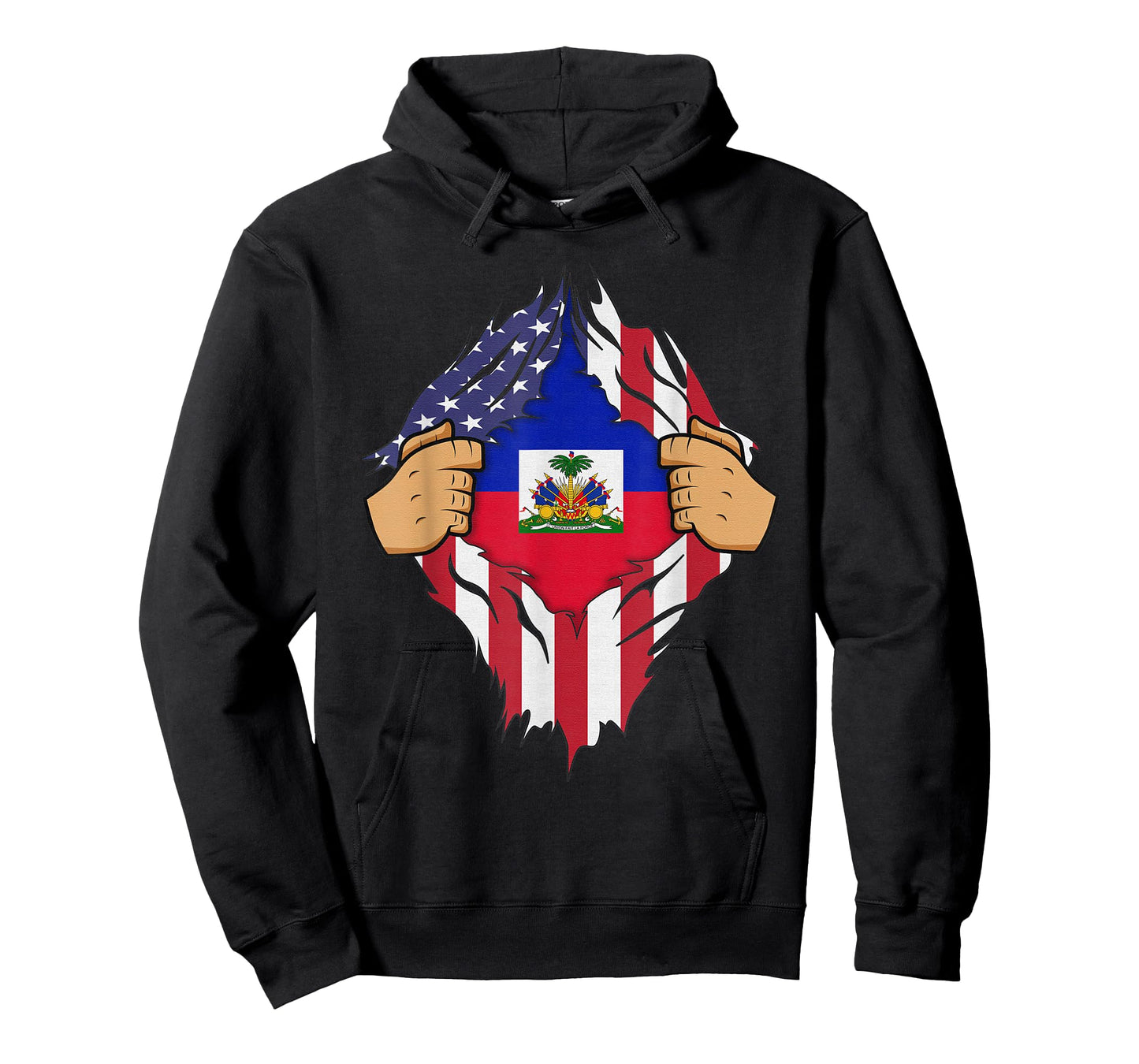 HAITIAN FLAG HAITI Men Women Kids Gift T-Shirt
