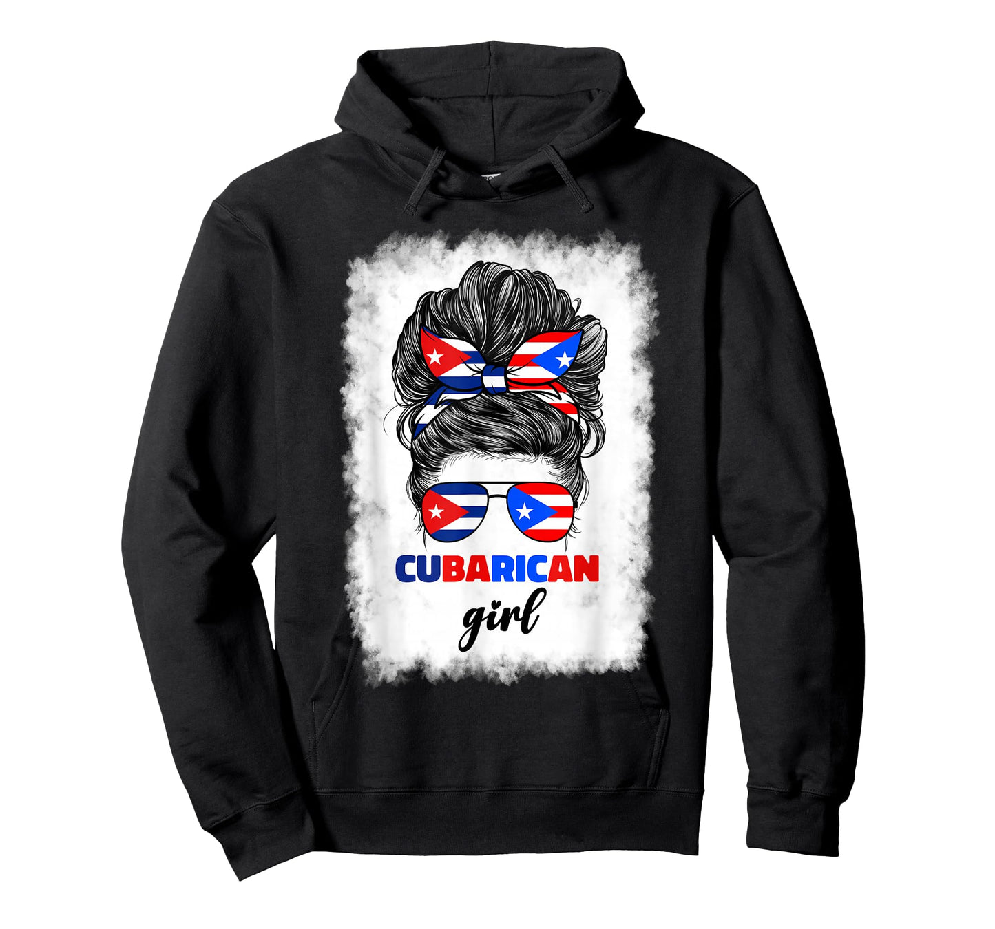 Half Cuban And Puerto Rican Rico Cuba Flag Cubarican Girl T-Shirt