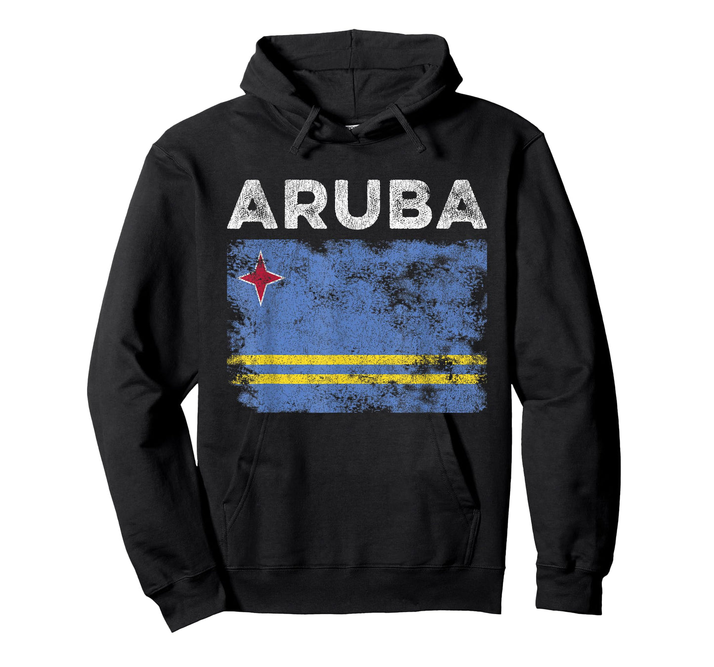 Aruba Flag Distressed - Men Women Kids - Aruban Flag T-Shirt