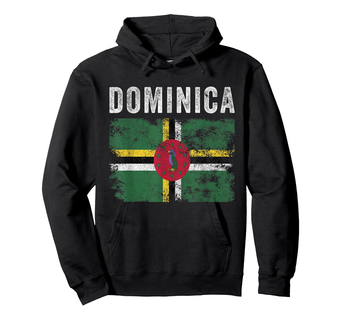 Dominica Flag Distressed - Men Women Kids - Dominican Flag T-Shirt