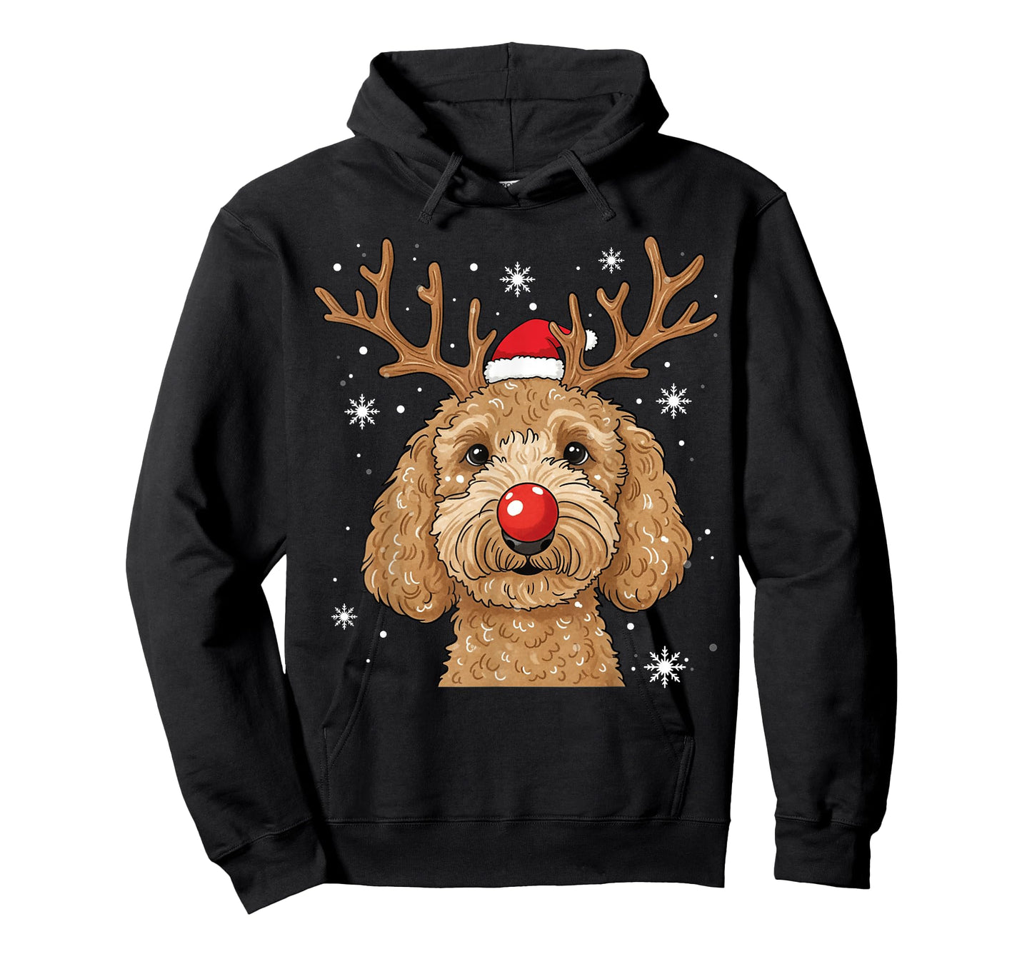 Christmas Goldendoodle Dog Reindeer Holiday Doodle Mom Xmas T-Shirt