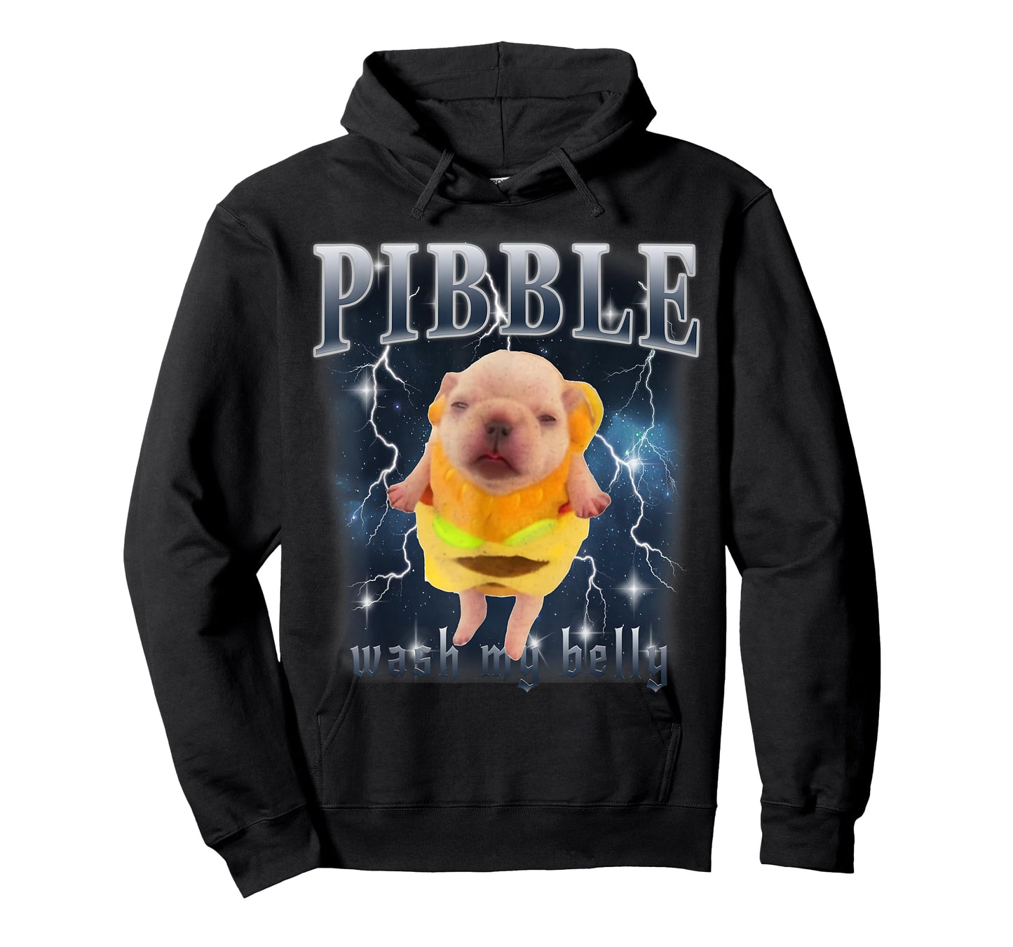 Funny Pibble Meme Wash My Belly Clean My Belly Meme T-Shirt