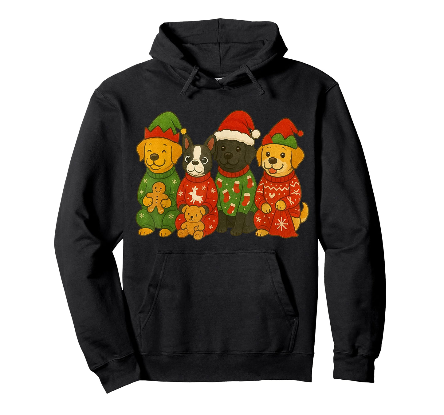 Christmas Dog Matching Family Xmas Pajama Men Women Kids T-Shirt