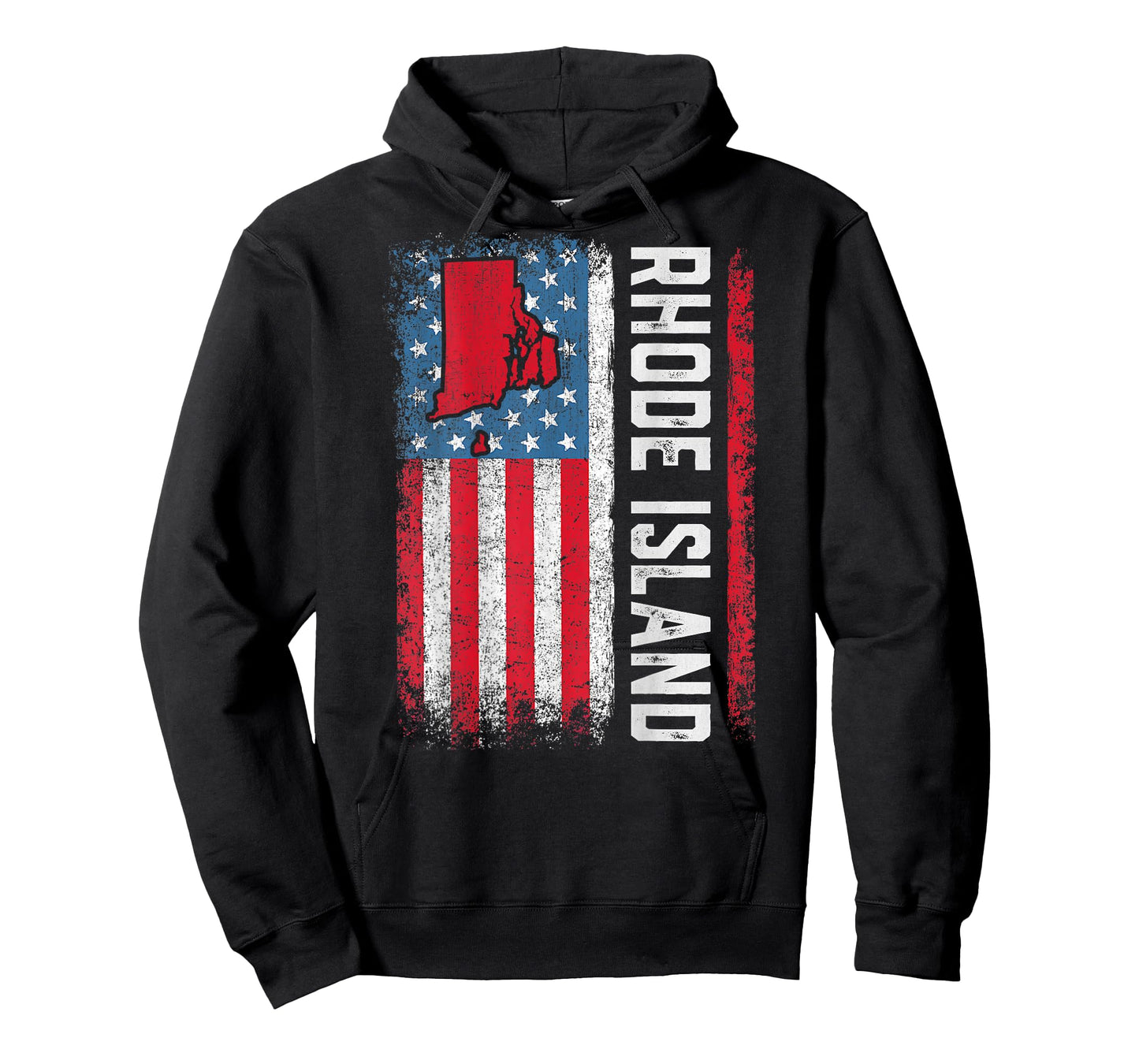 Vintage Rhode Island State USA Flag Shirt Rhode Island (On T-Shirt
