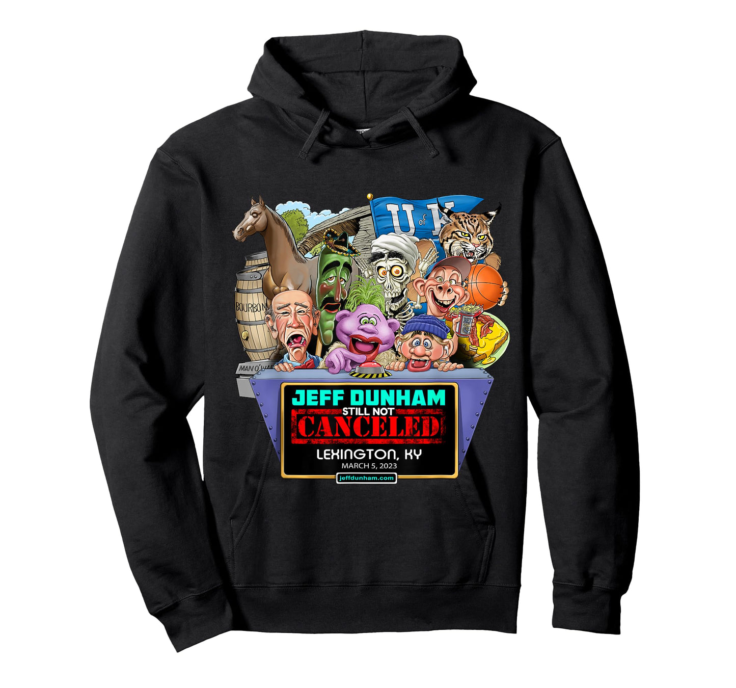Jeff Dunham Lexington, KY (2023) T-Shirt