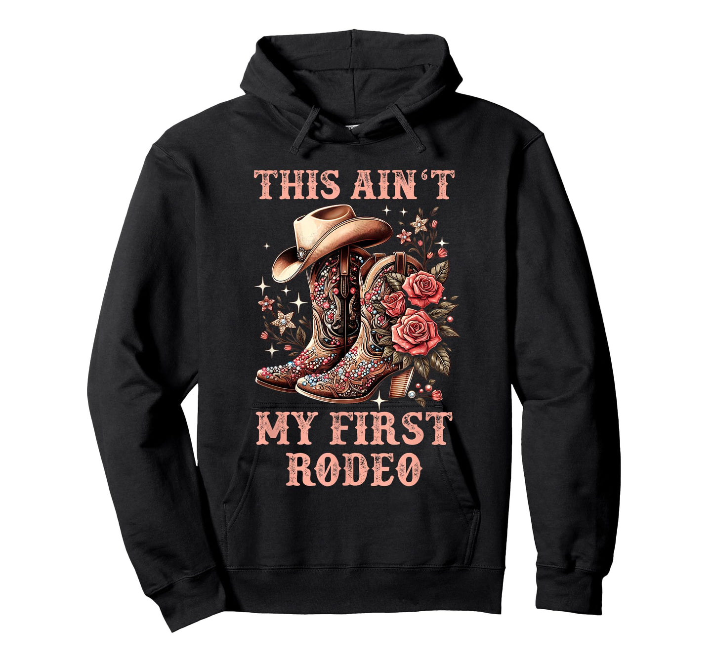 Cowgirl Country Girls Woman Kids This Aint My First Rodeo T-Shirt