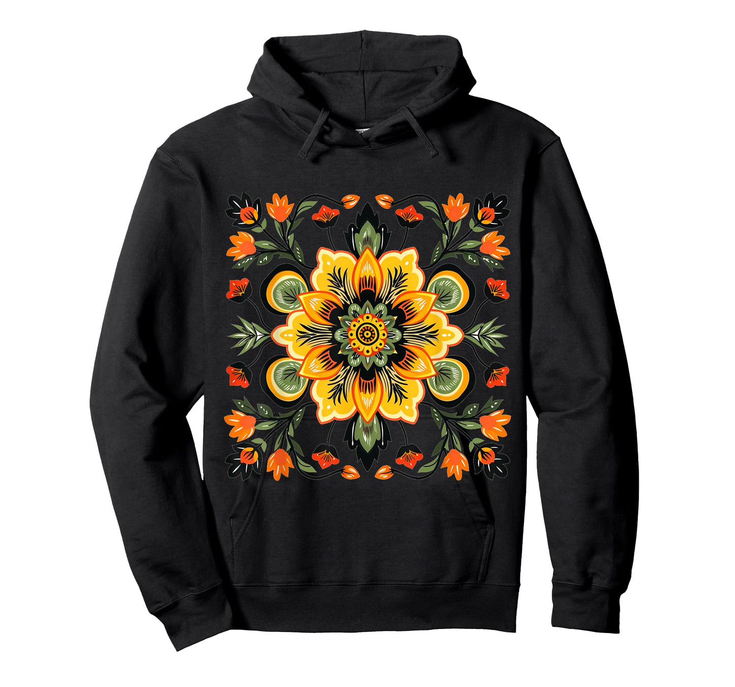 Cool Mexican Flower Costume for Boys and Girls T-Shirt