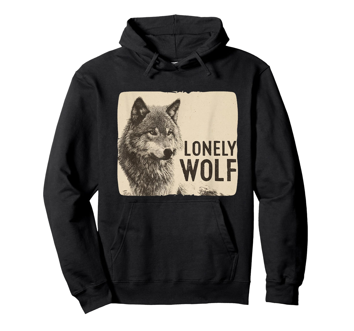 Nice Lonely Wolf Speech Costume T-Shirt