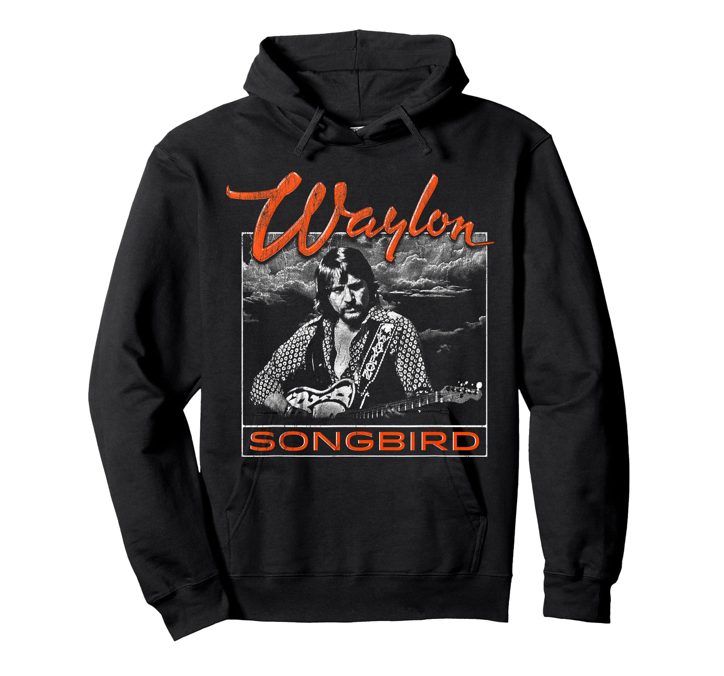 Waylon Jennings - Official Merchandise - Songbird Album T-Shirt
