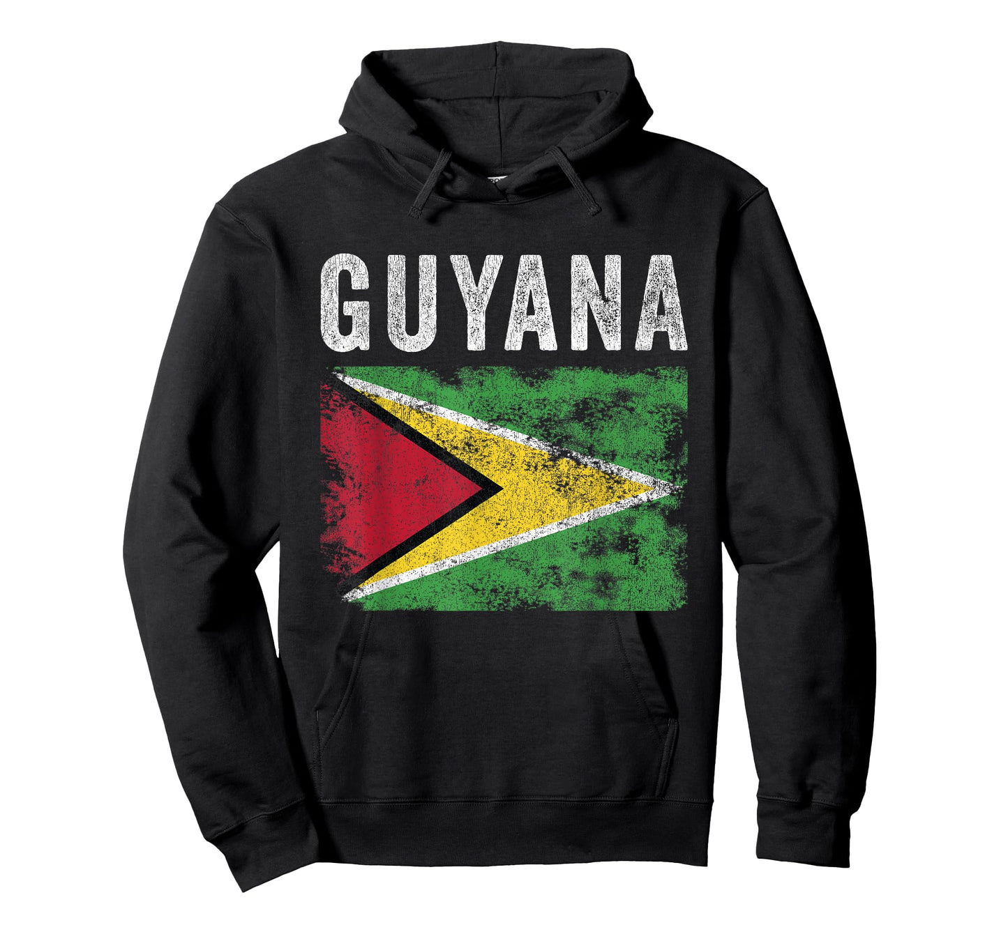 Guyana Flag Distressed - Men Women Kids - Guyanese Flag T-Shirt