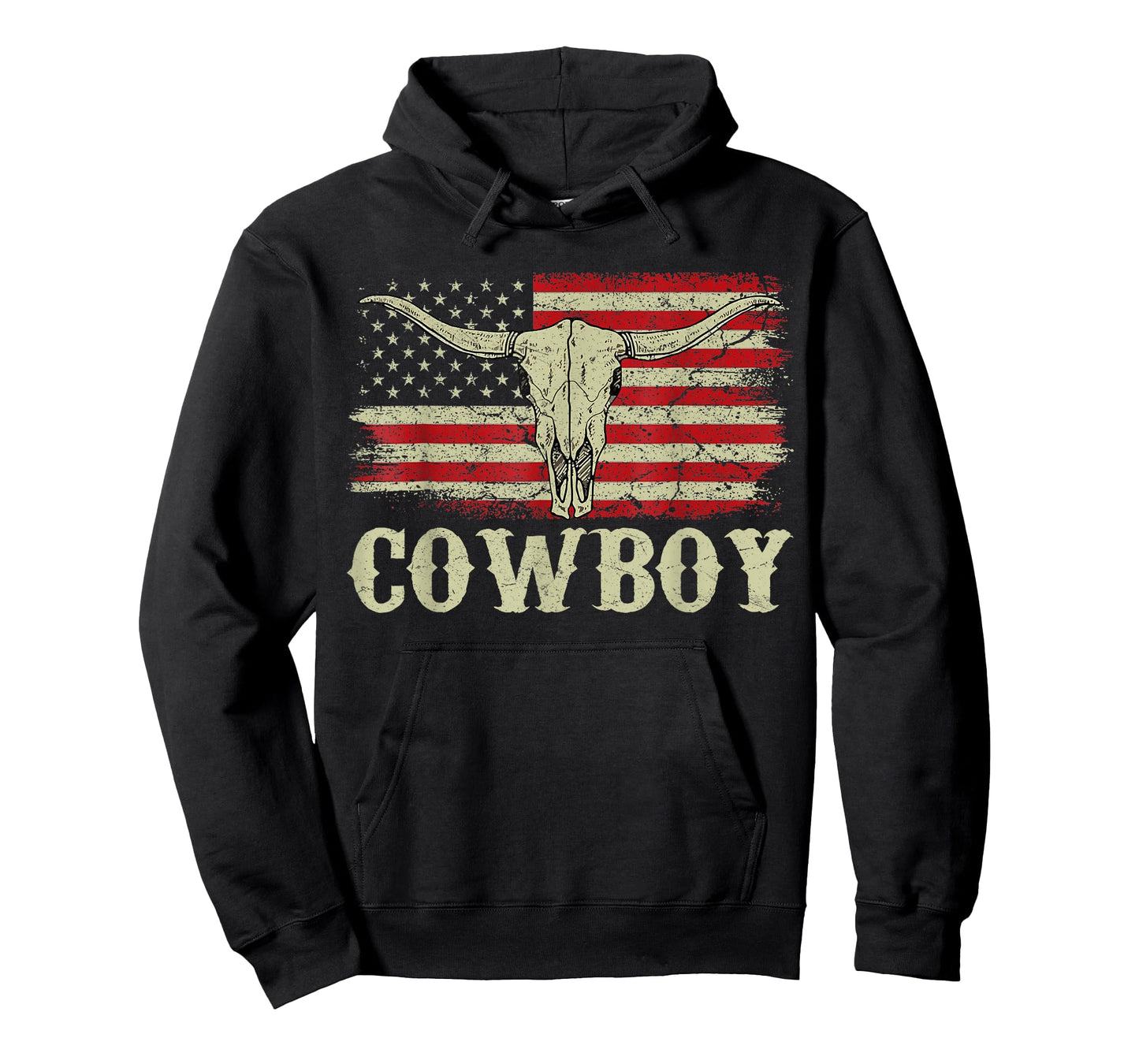 Western Country Men Teen Boy Kid Rodeo Southern Retro Cowboy T-Shirt
