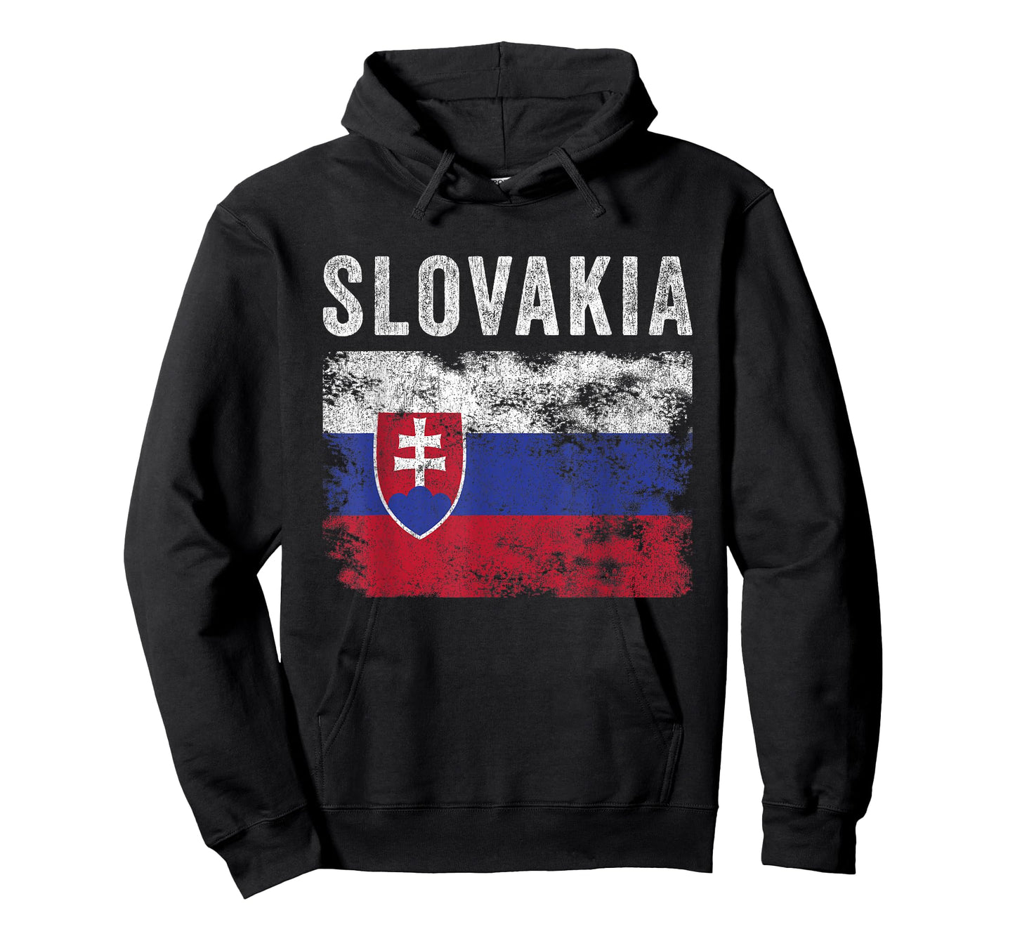 Slovakia Flag Distressed - Men Women Kids - Slovak Flag T-Shirt