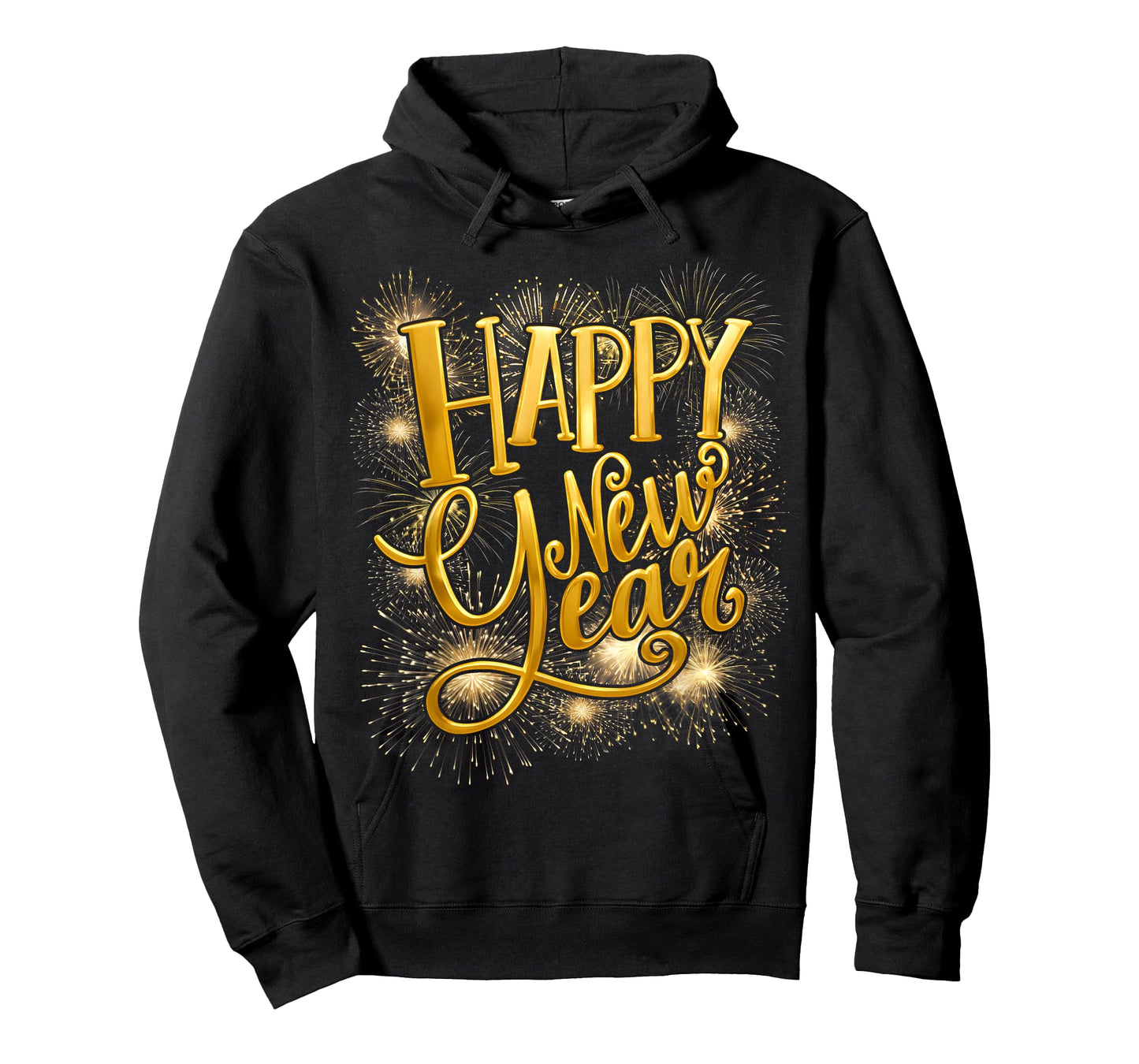 Happy New Year Fire Work Family Matching Men Women Kid T-Shirt