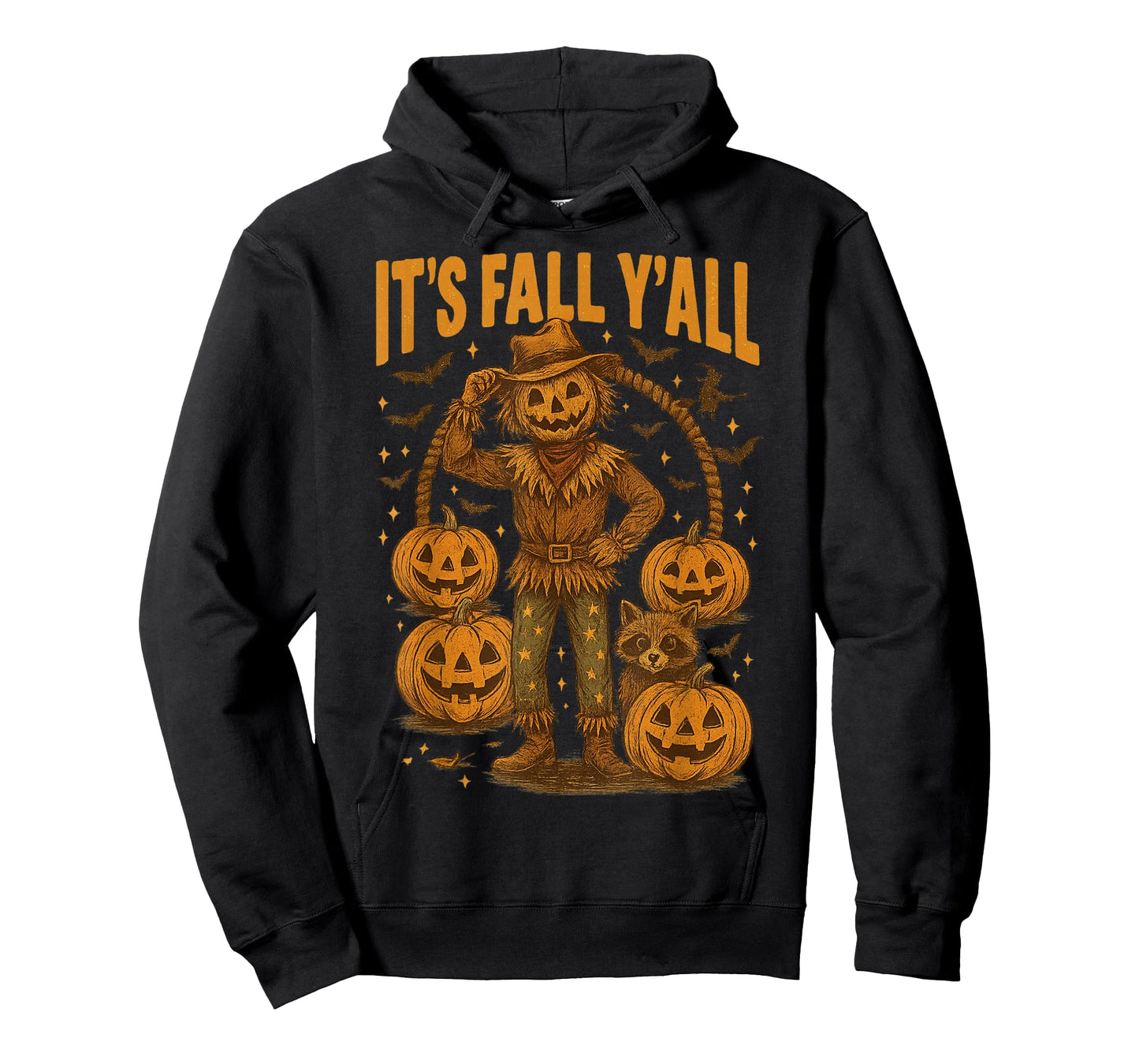 It's Fall Yall Thankful Grateful Scarecrow Thanksgiving PUM T-Shirt