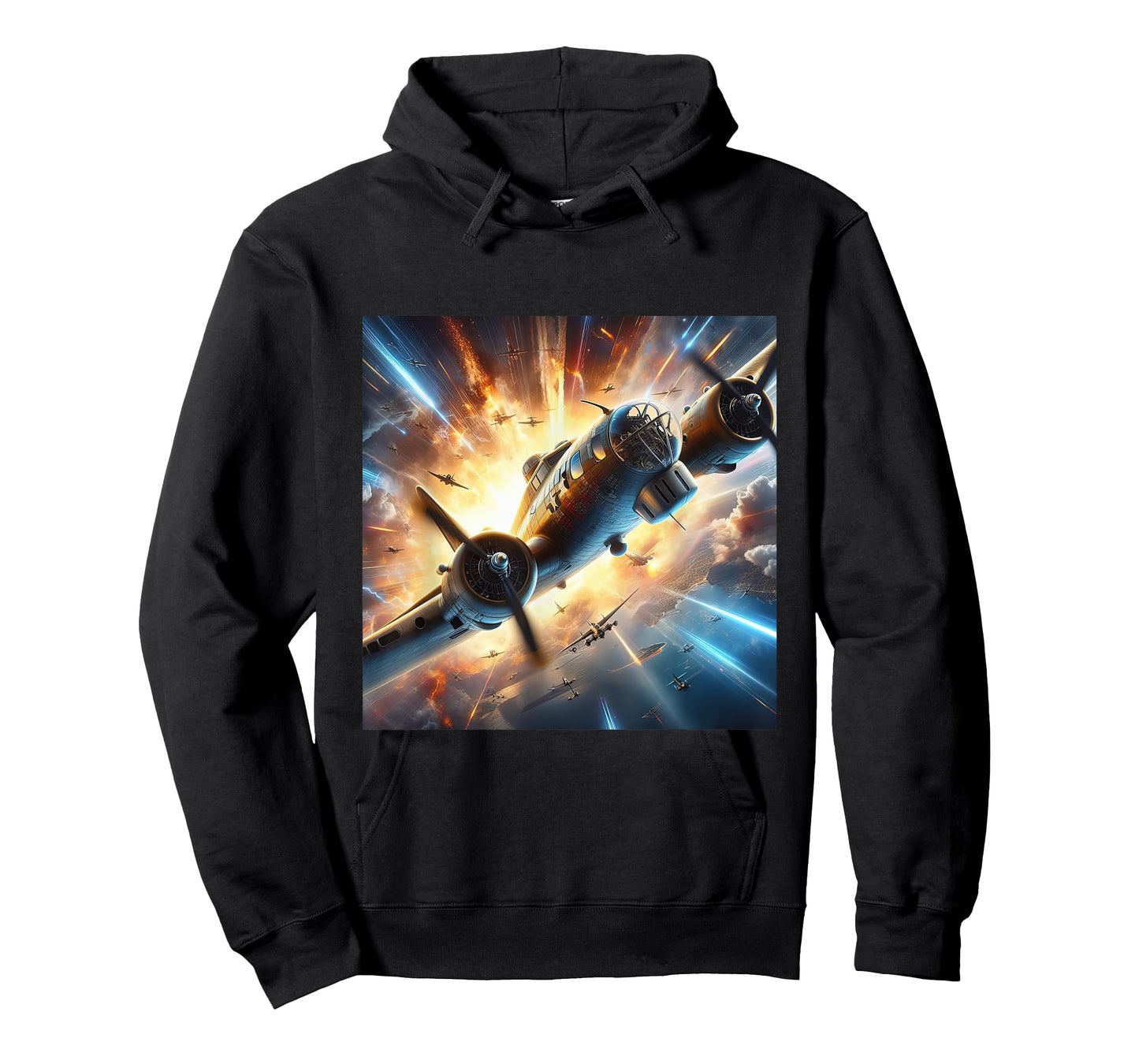 B-17 Flying Fortress WWII B17 USA Warplane T-Shirt