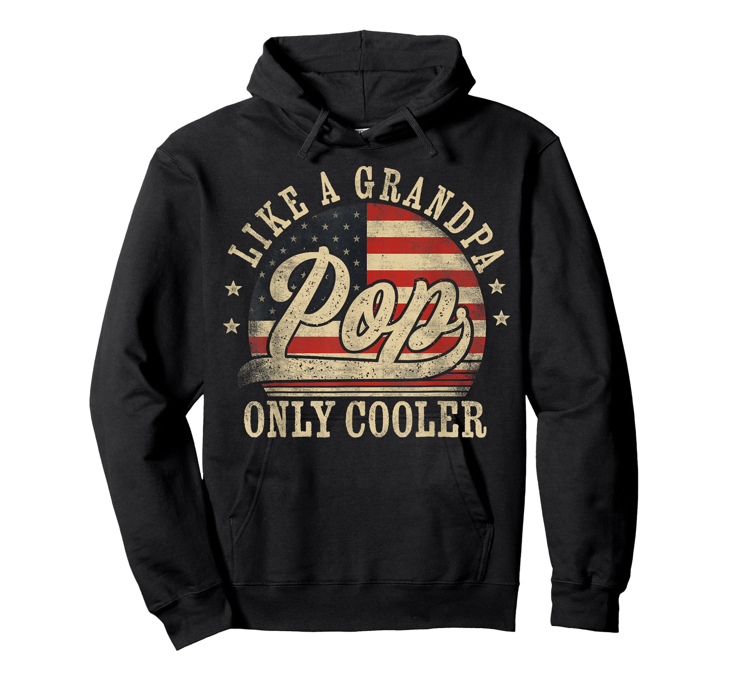 Pop Like a Grandpa Only Cooler Pop Father's Day T-Shirt