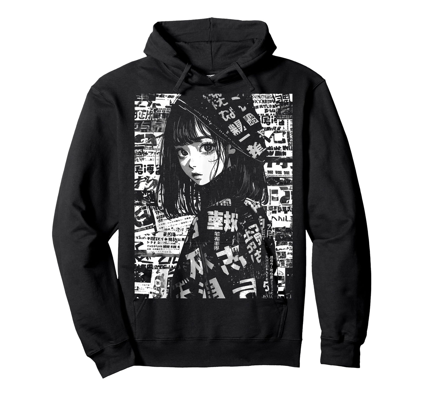 80s 90s Anime Manga Girl Kawaii Grunge Streetwear Harajuku T-Shirt