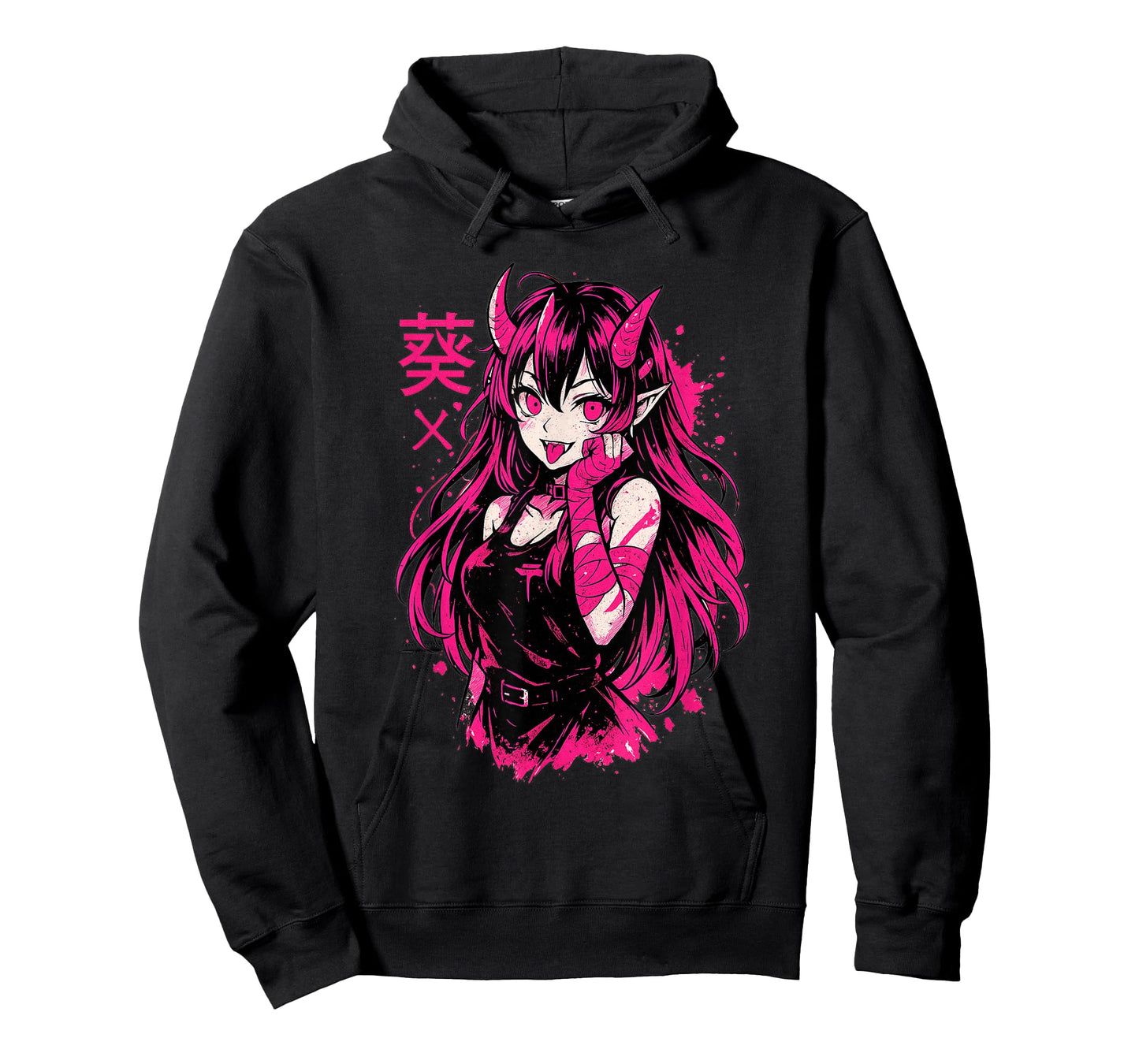 Goth Anime Waifu Kawaii Manga Girl | Creepy Horror Aesthetic T-Shirt