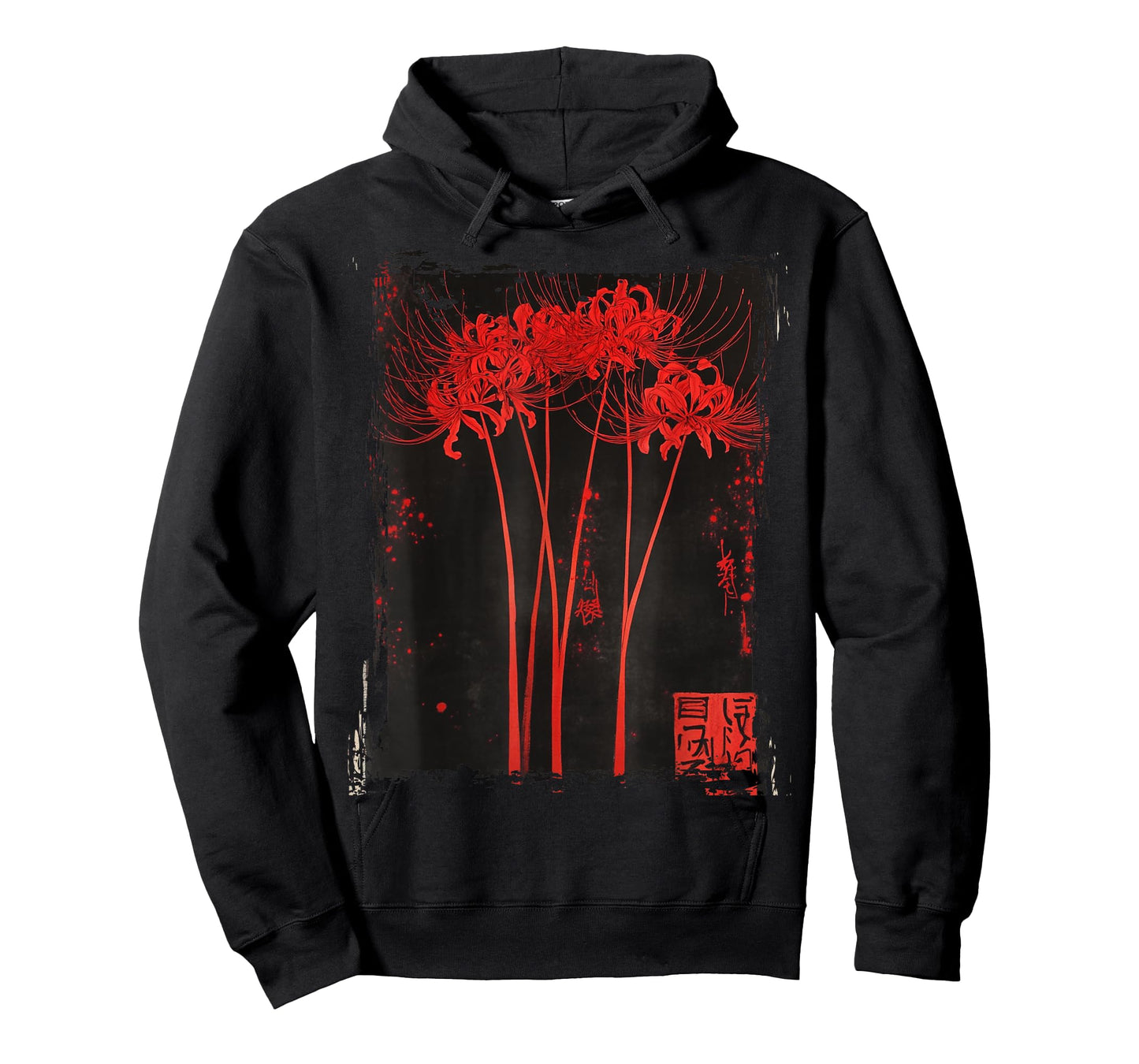 Japanese Spider Lily Anime Aesthetic Flower Soft Grunge T-Shirt