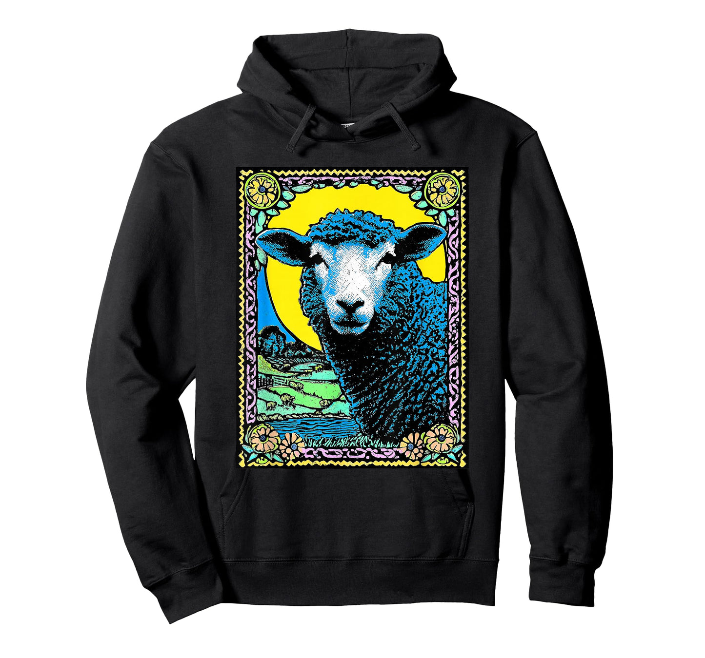 Vintage 70s Cute Lamb Sheep Farmer Farming Lovers T-Shirt