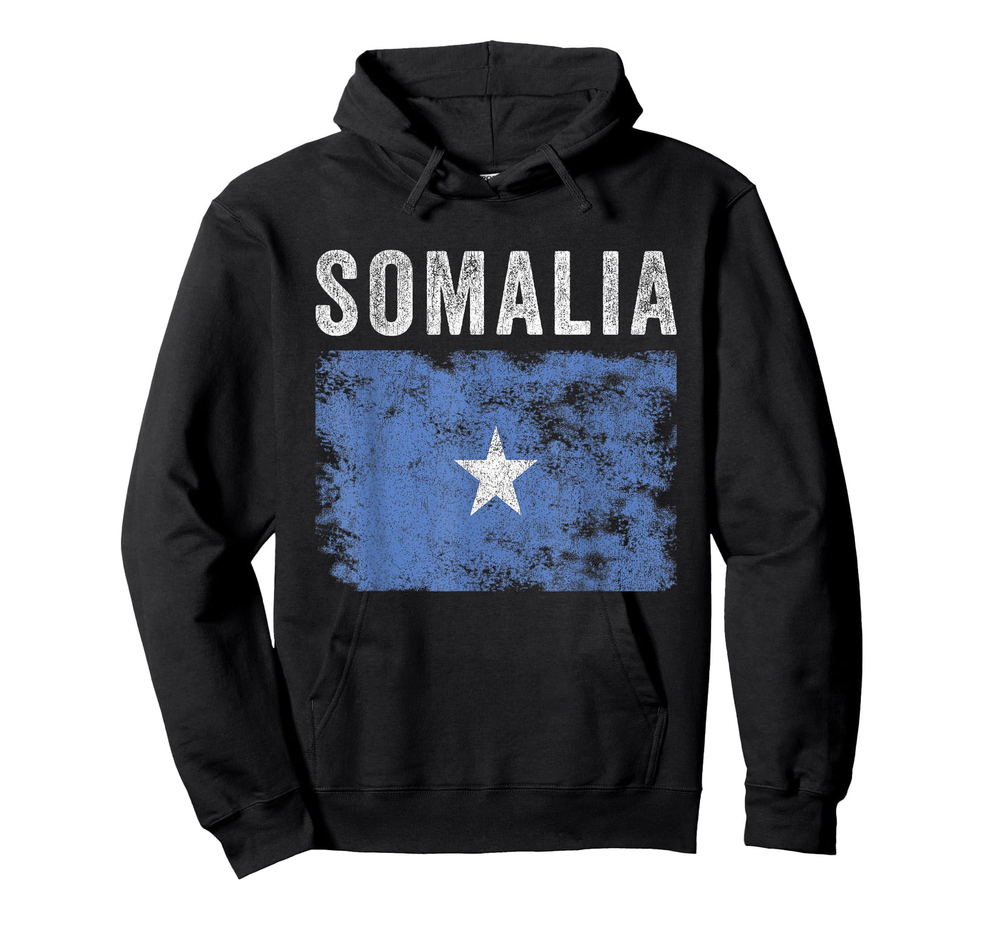 Somalia Flag Distressed - Men Women Kids - Somali Flag T-Shirt