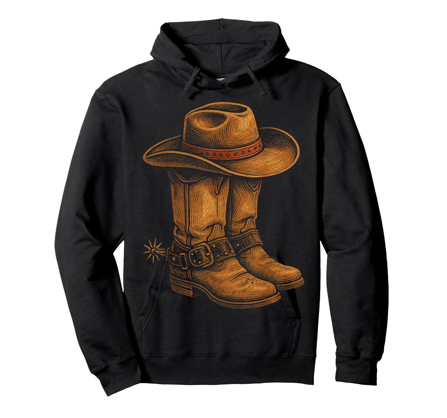 Cowboy Boots Texas Western Southern Country Wild West Rodeo T-Shirt