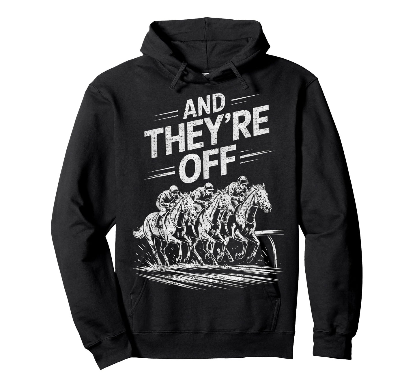 Funny Horse Racing Design for Men Women Kid Horse Race Lover T-Shirt