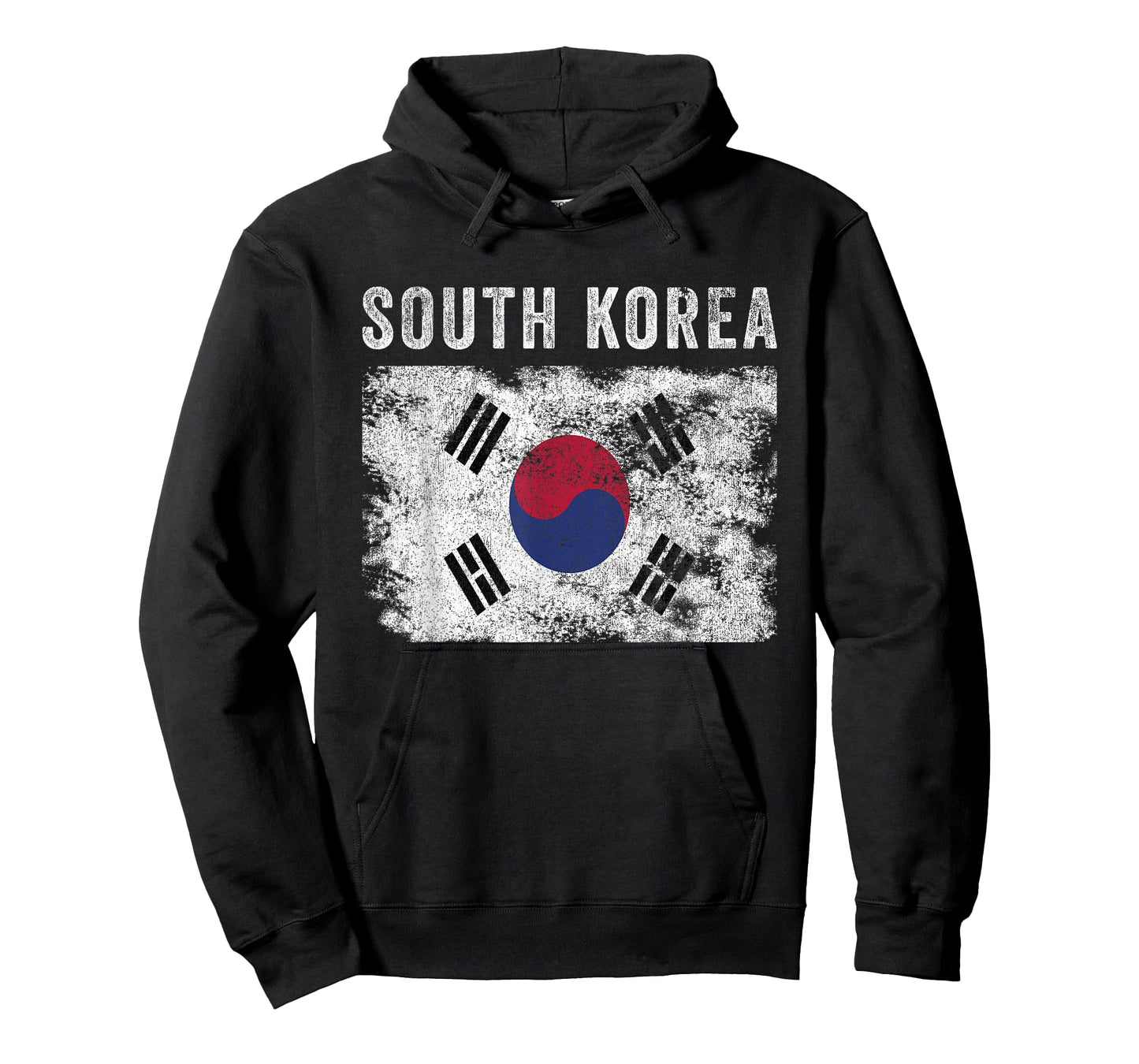 South Korea Flag Distressed - Men Women - South Korean Flag T-Shirt