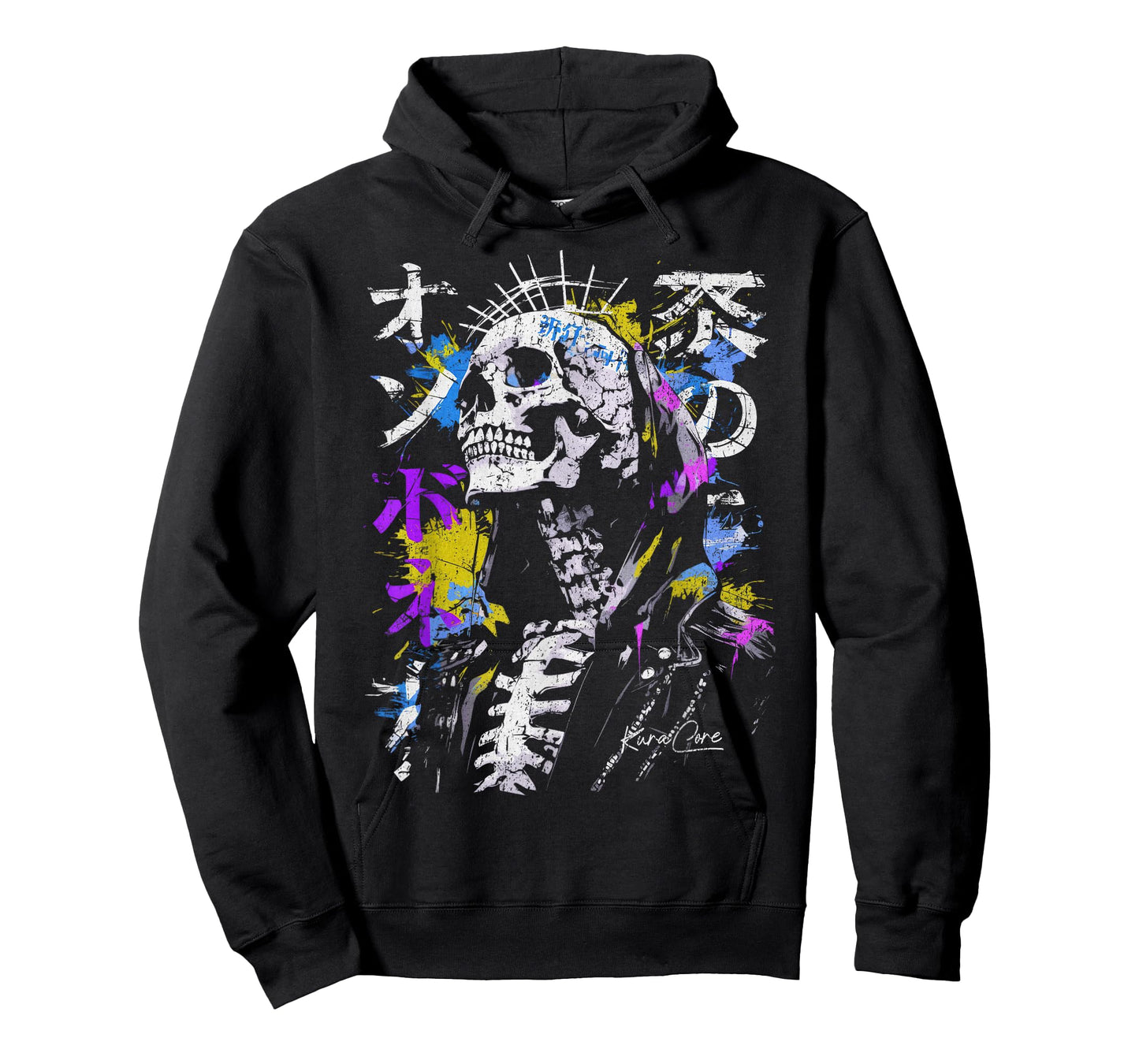 Japanese Streetwear Cyberpunk Y2K Techwear Retro Manga Anime T-Shirt