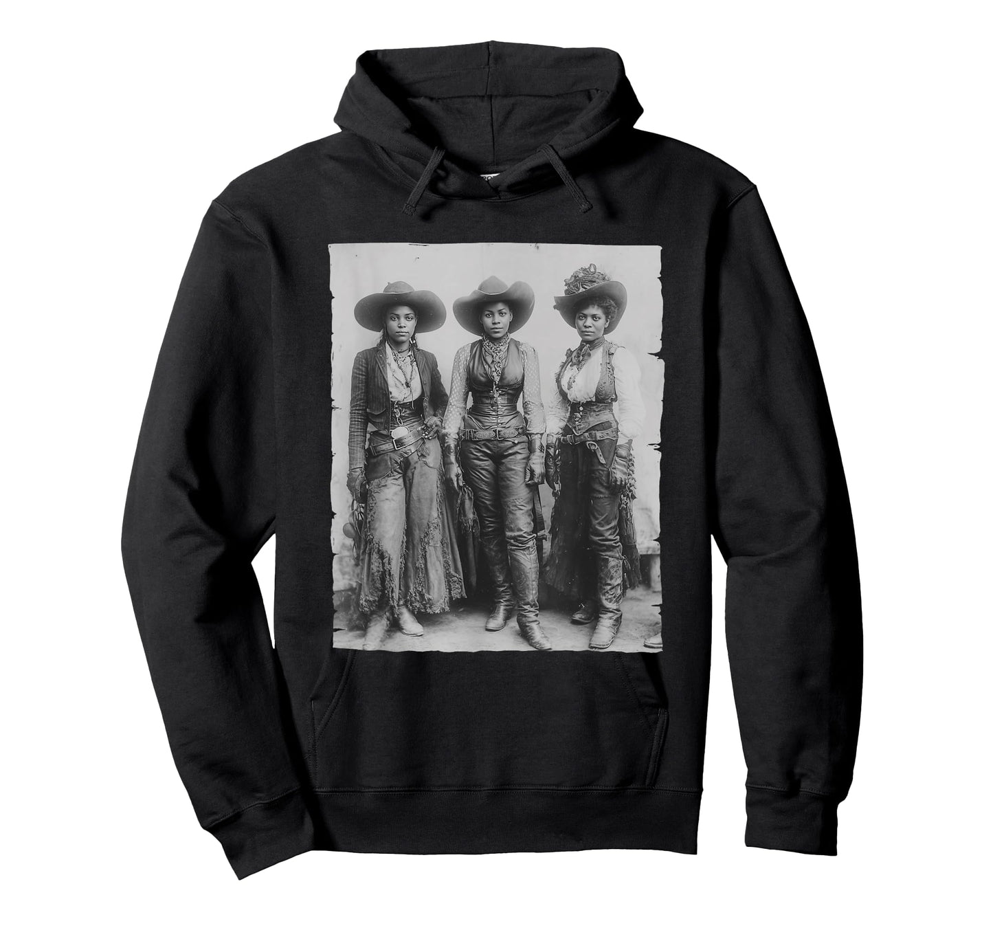 Black African American Cowgirl Western Country Texas Rodeo T-Shirt