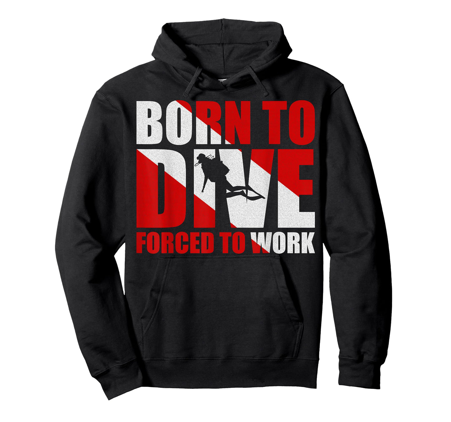 Born To Dive Forced To Work T-Shirt