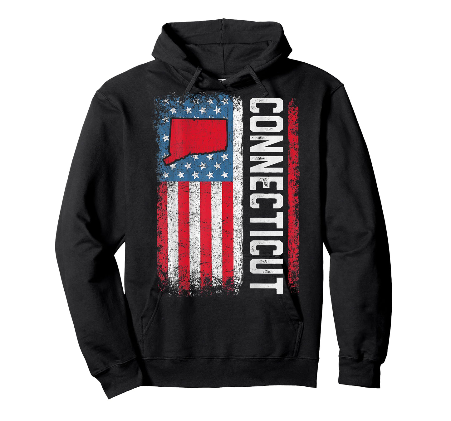 Vintage Connecticut State USA Flag Shirt Connecticut (On T-Shirt