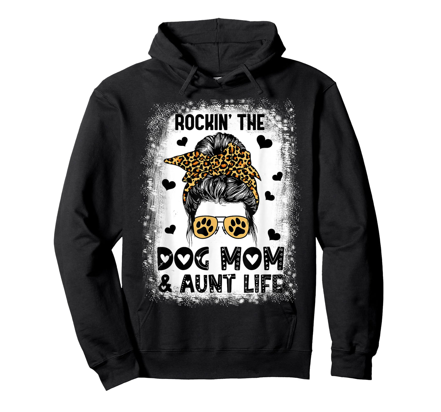 Dog Mom Aunt Life Cute Dog Lover Mother's Day Auntie T-Shirt