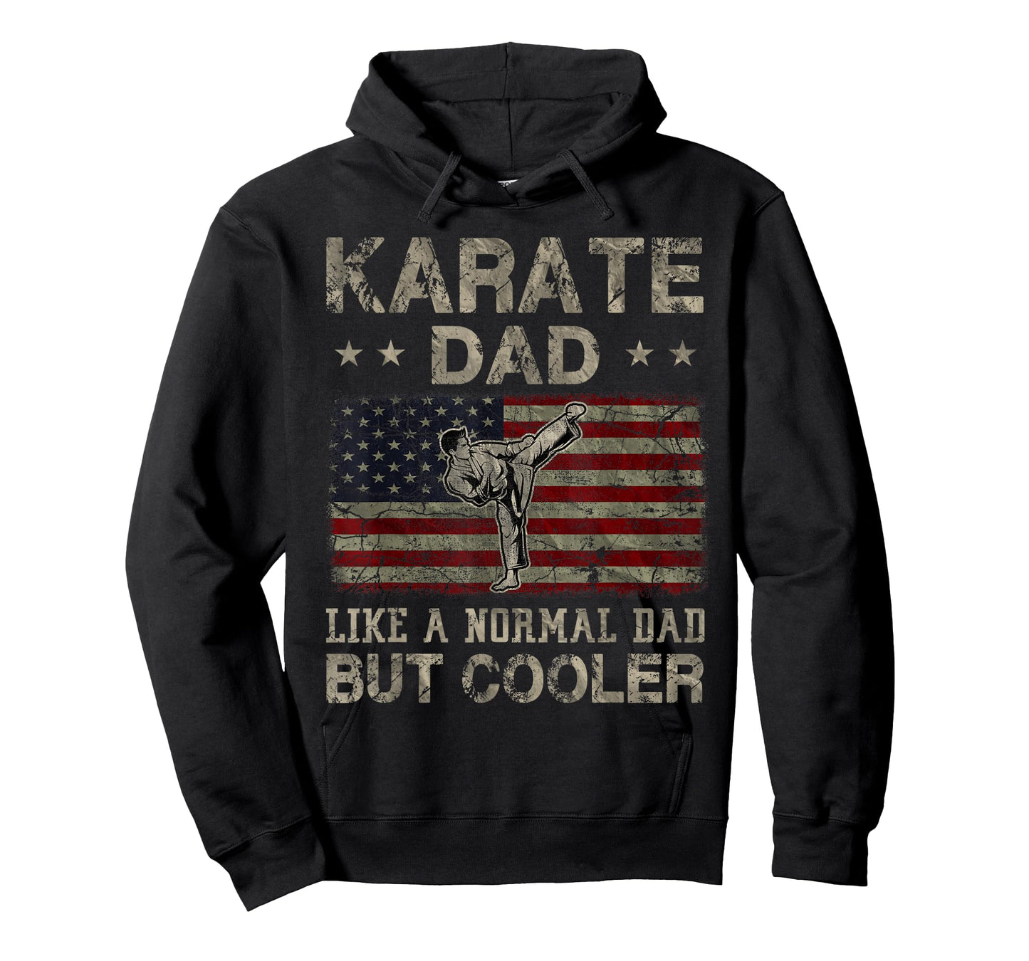 Karate Dad Like A Normal Dad But Cooler Father's Day T-Shirt