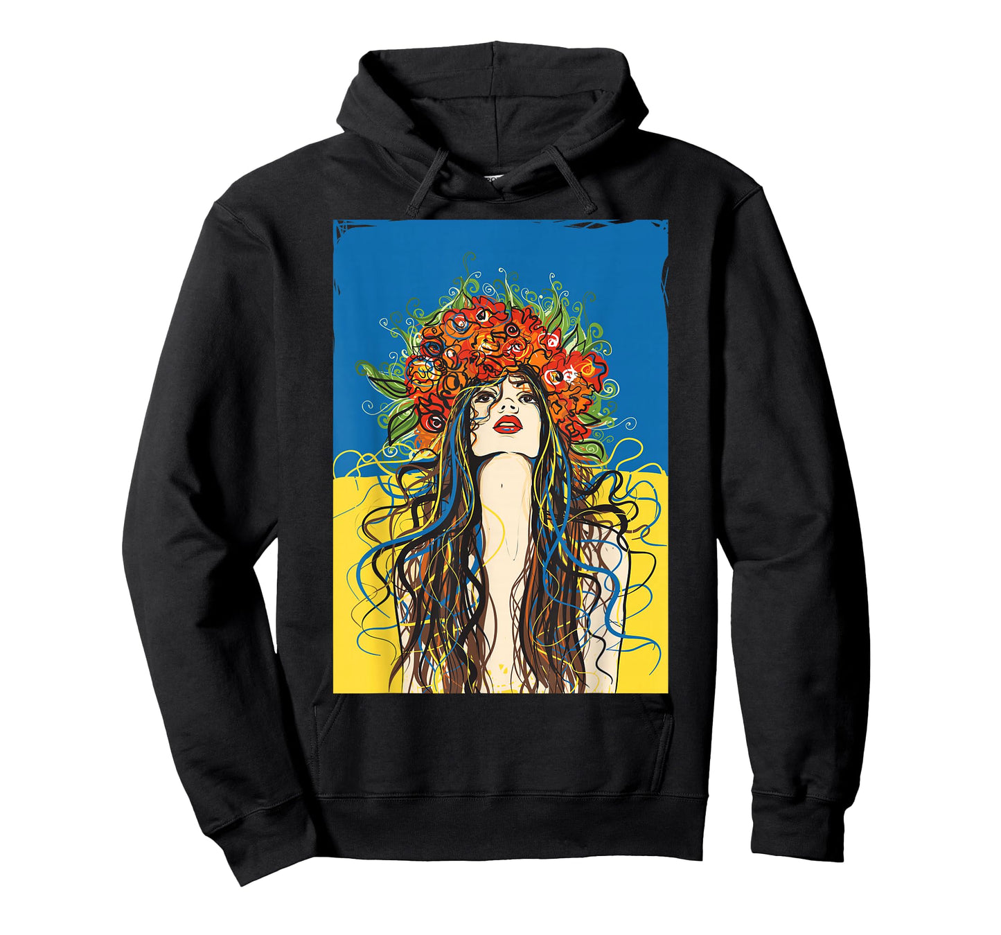 Ukraine Flag Fashionable Cool Ukrainian Village T-Shirt